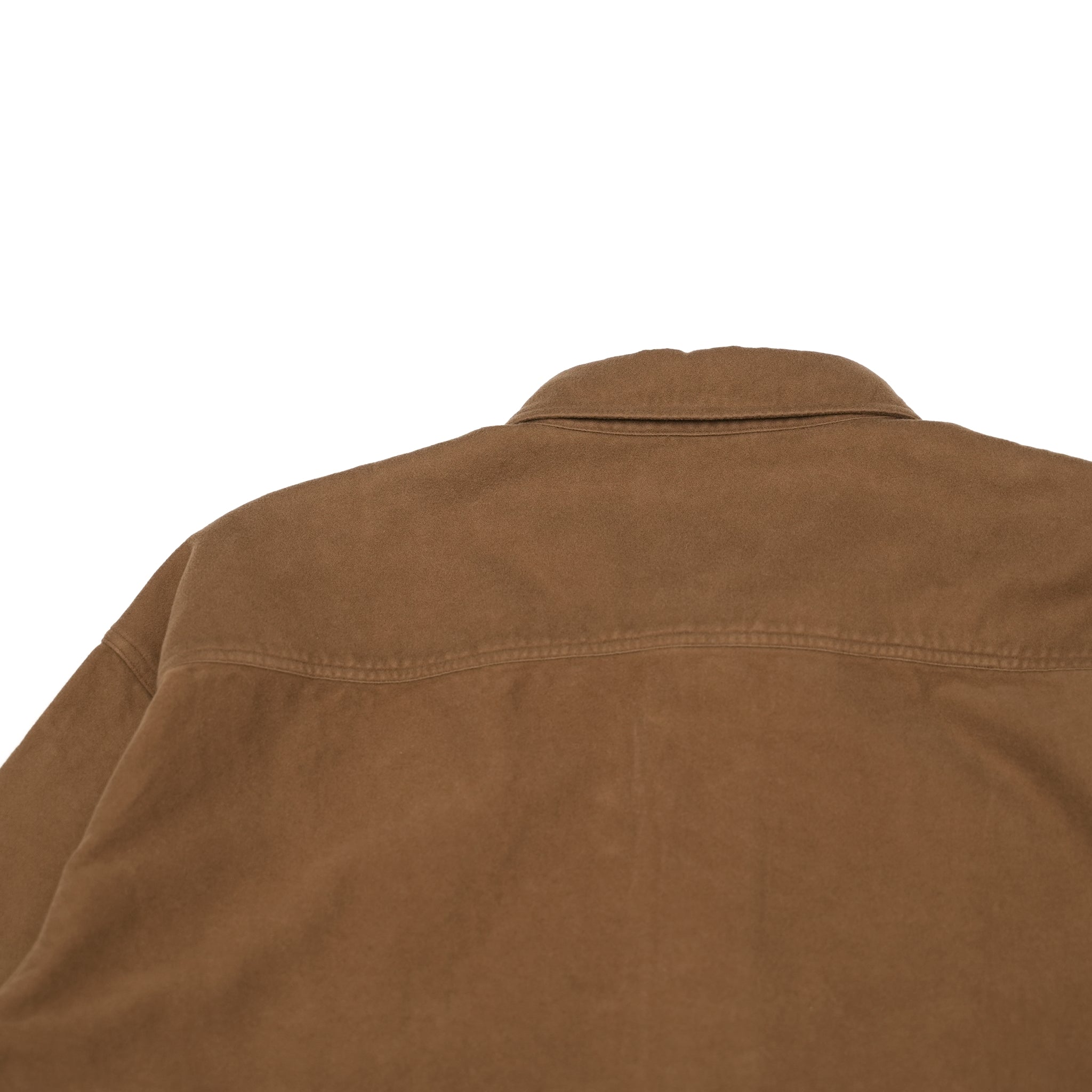 No:SP-02 | Name:Sidepocket Shirts Suede | Color:Black/Brown | Size:L【CATTA_カッタ】