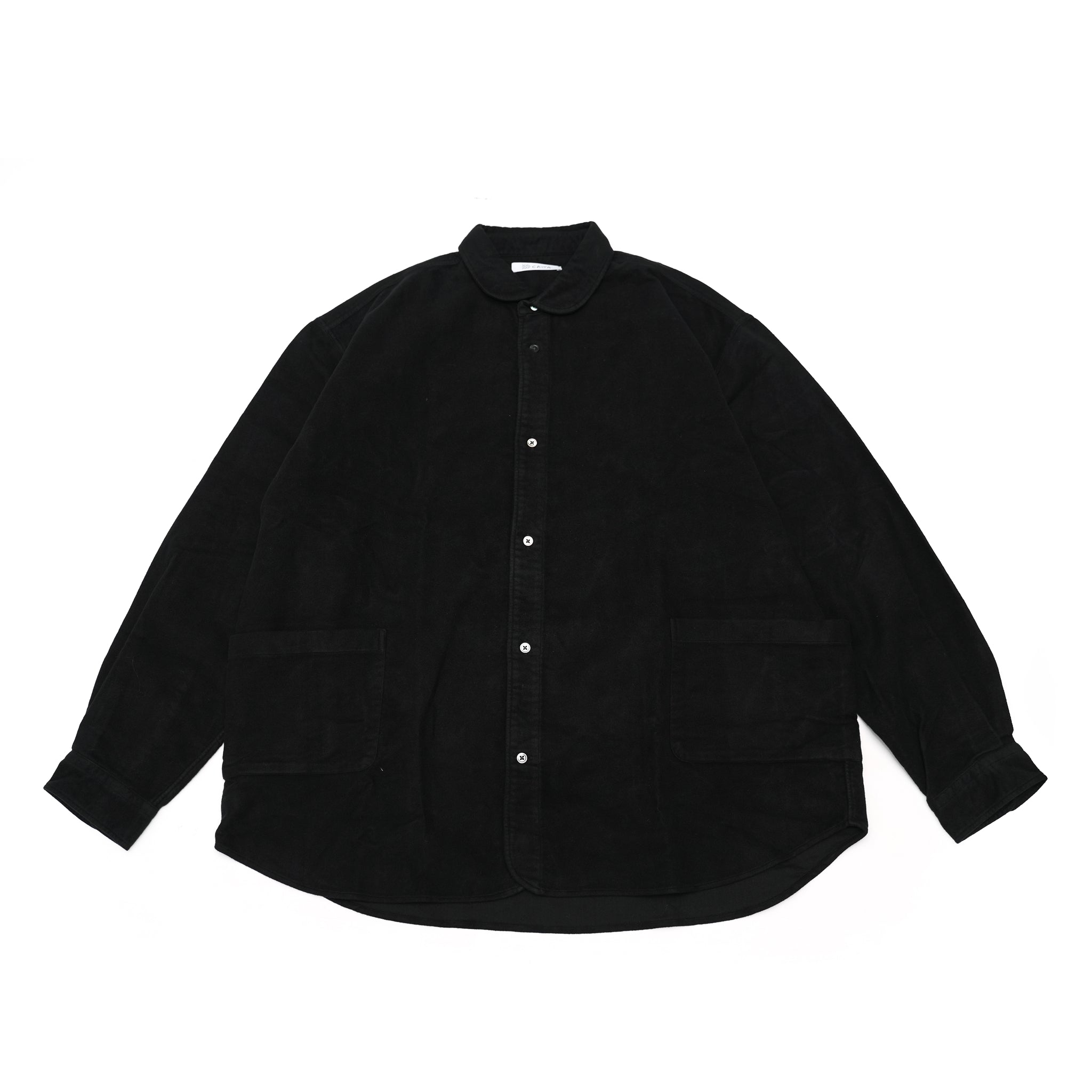 No:SP-02 | Name:Sidepocket Shirts Suede | Color:Black/Brown | Size:L【CATTA_カッタ】