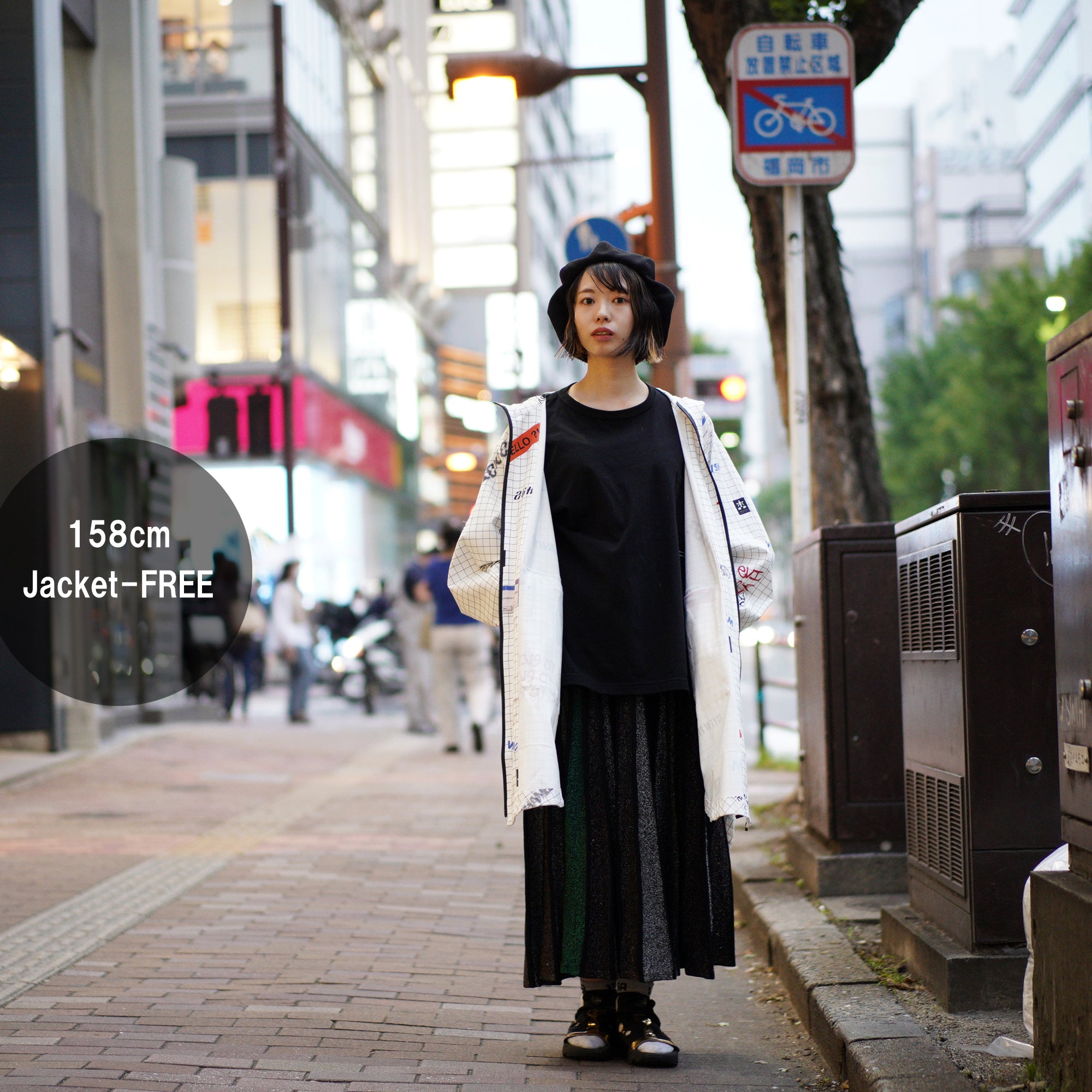 No:WDM16R0611B | Name:Flamer Jacket - Social Print | Size-Free【WEAVISM】-WEAVISM-ADDICTION FUKUOKA