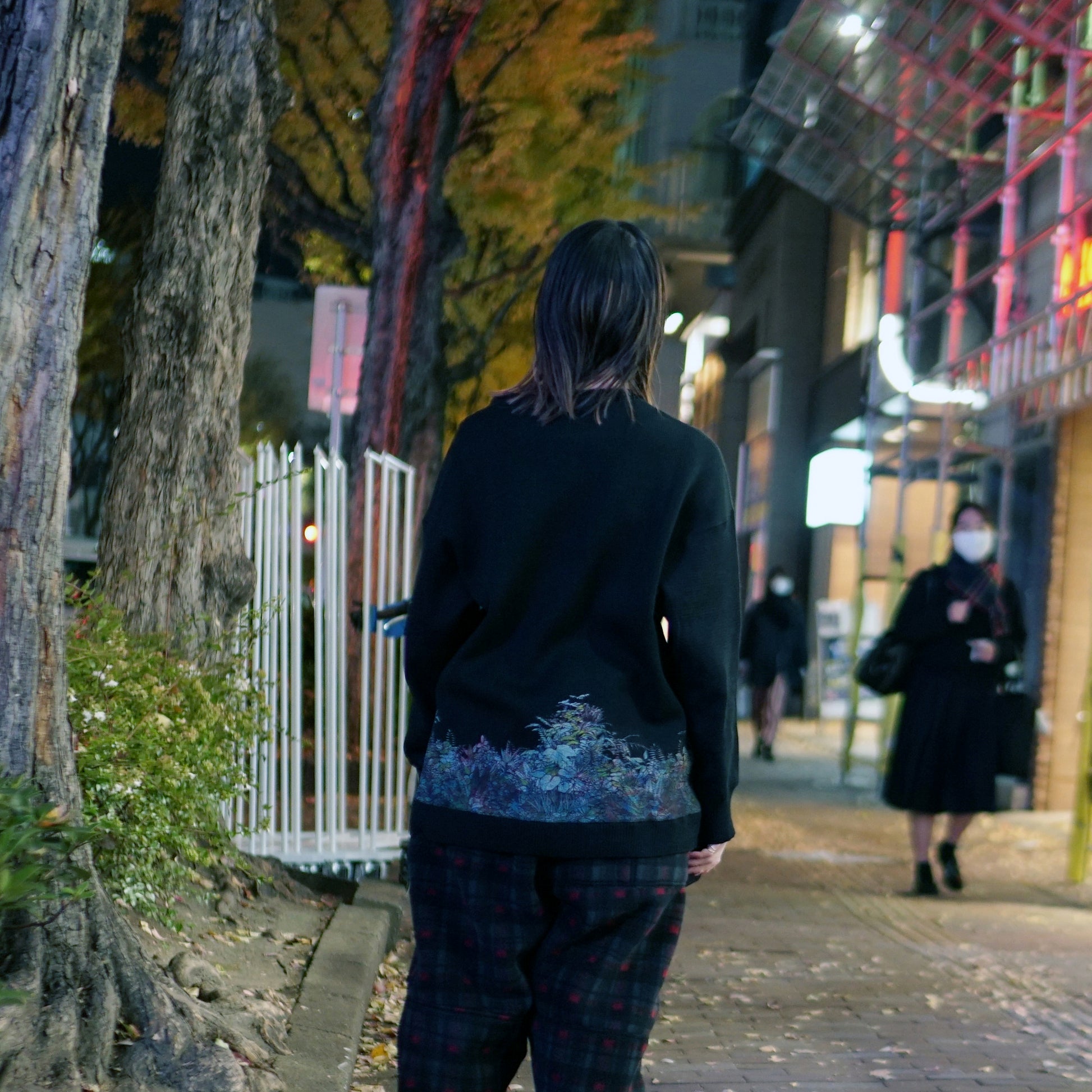 No:SF*IA-01 | Name:勇者たち Knit Sweater | Color:Black【浅野いにお × STOF 22AW SPECIAL ITEM】【archive】