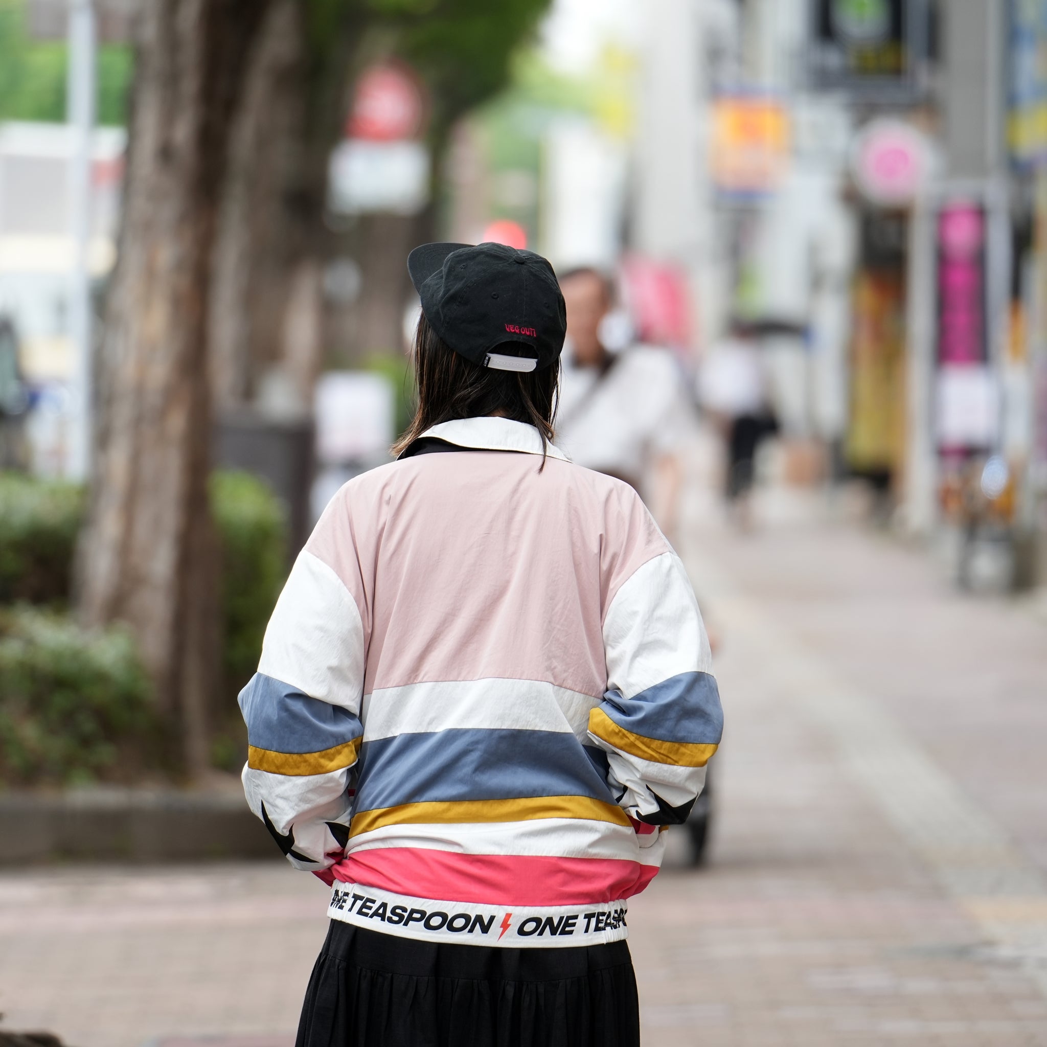 No:24961 | Name:Ots Velocity Reversible Windbreaker Jacket | Color:White Black【ONE TEASPOON_ワンティースプーン】【archive】