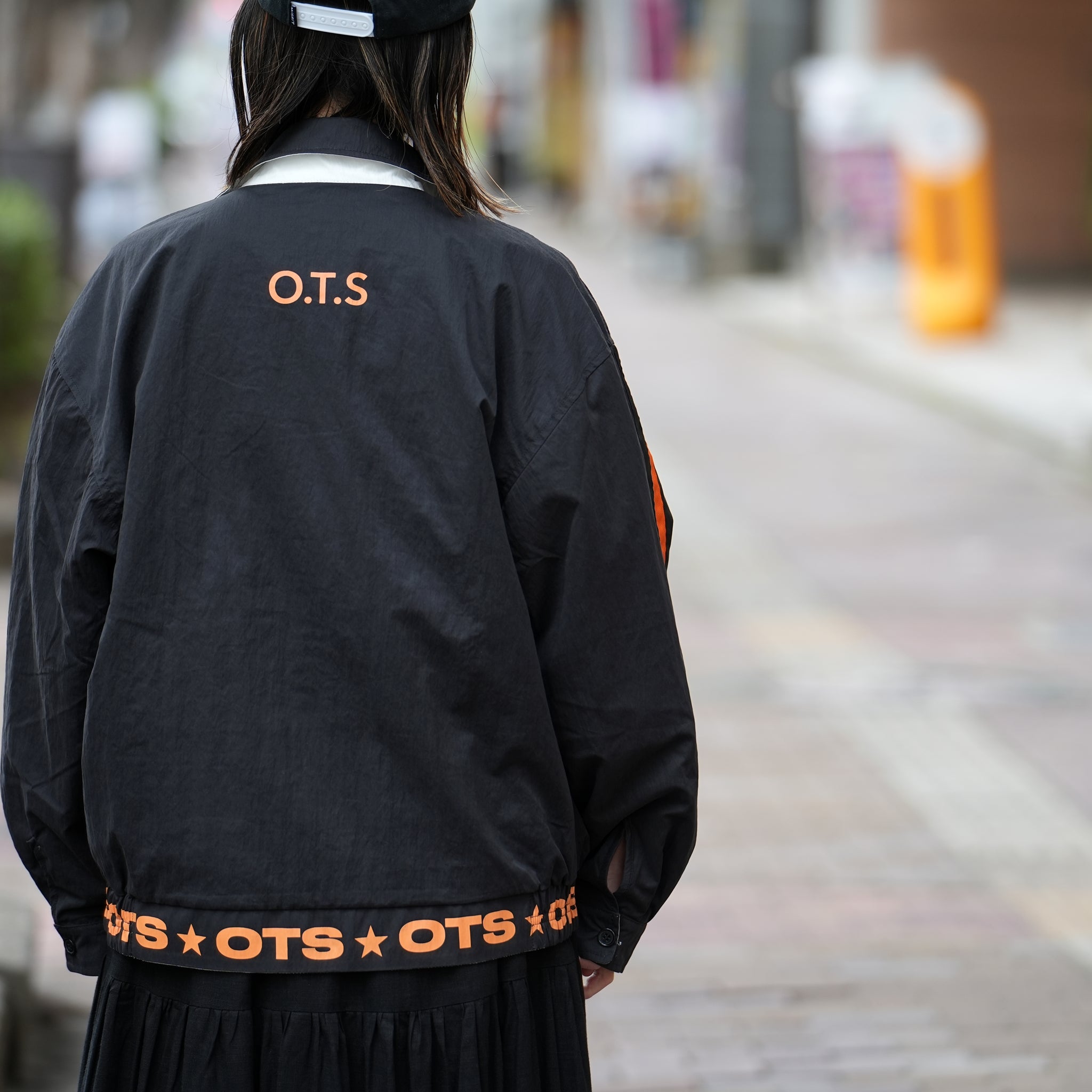 No:24961 | Name:Ots Velocity Reversible Windbreaker Jacket | Color:White Black【ONE TEASPOON_ワンティースプーン】【archive】