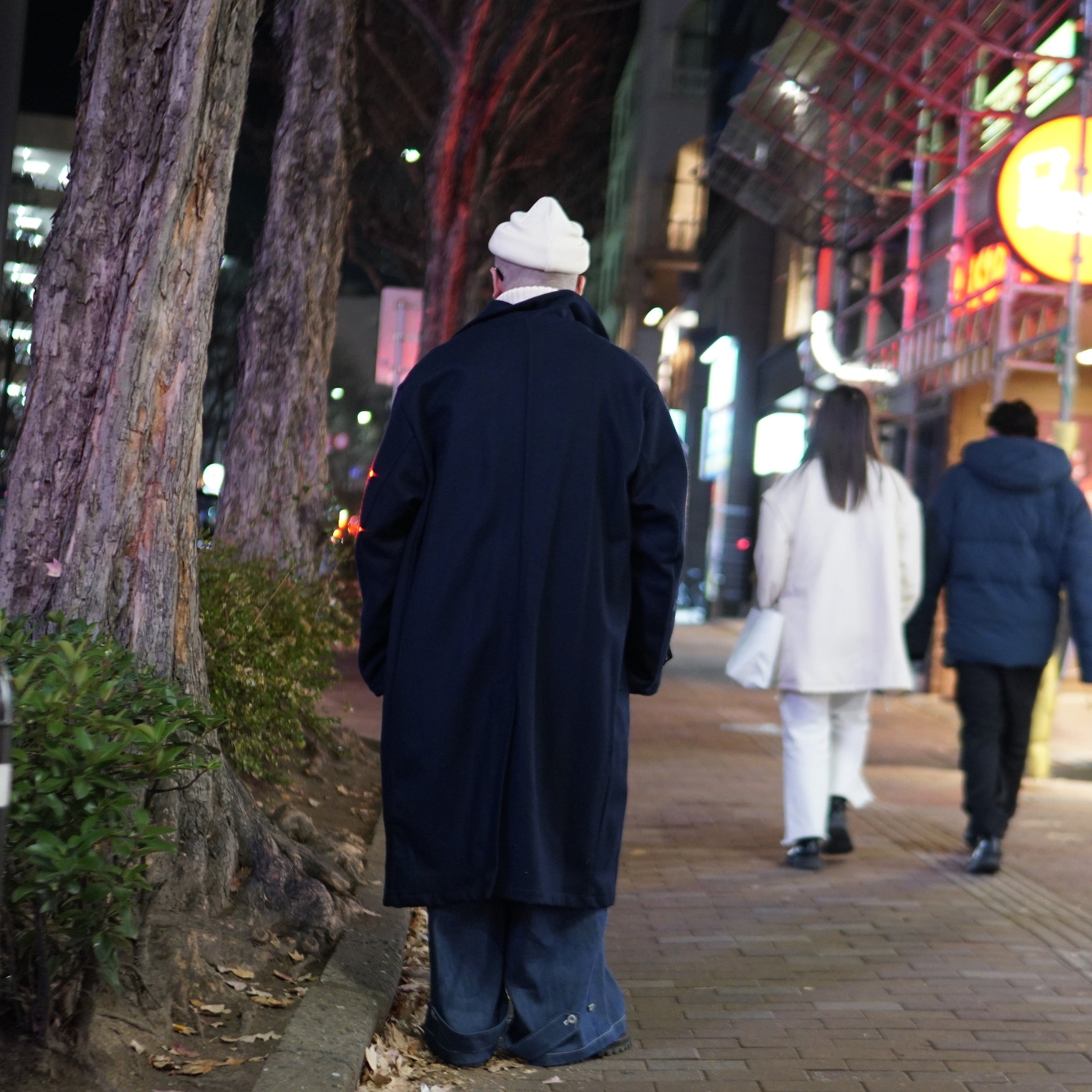 No:M30007B | Name:Horse Keeper Shop Coat | Color:Wool Flannel Solid Navy【MONITALY_モニタリー】【archive】