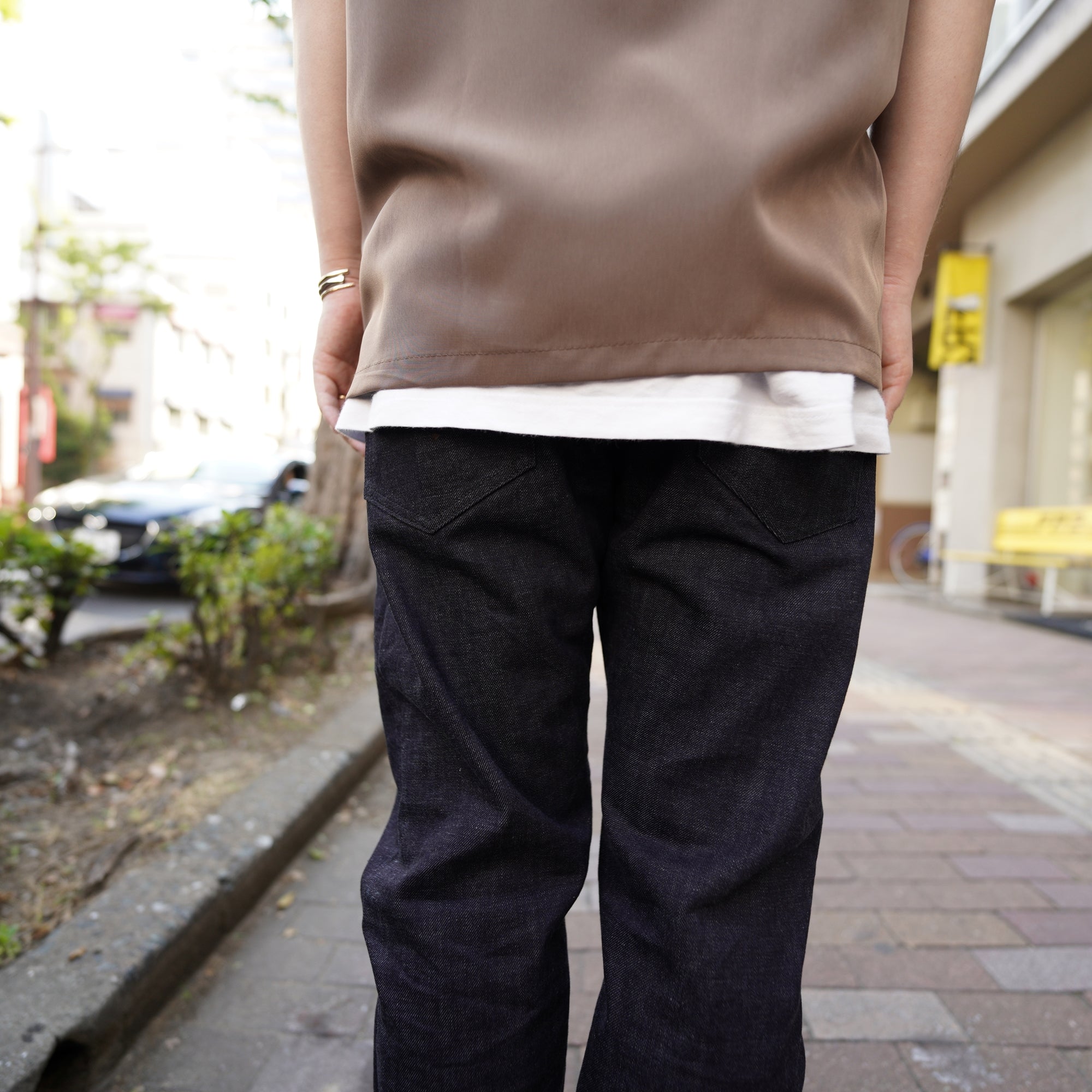 No:oikawa-op-02 | Name: OIKAWA DENIM/スリムフィットデニム 【カジキマグロデニム/SWORDFISH FIBER MIXED DENIM】【オイカワデニム】-OIKAWA DENIM-ADDICTION FUKUOKA