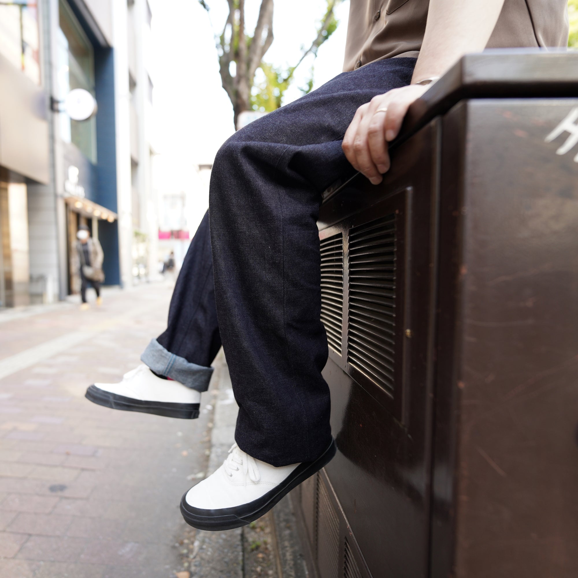 No:oikawa-op-01 | Name: OIKAWA DENIM/ストレートデニム 【カジキマグロデニム/SWORDFISH FIBER MIXED DENIM】【オイカワデニム】-OIKAWA DENIM-ADDICTION FUKUOKA