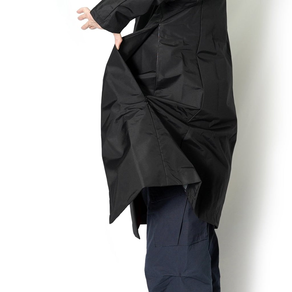 No:PH21FW-002 | Name:P.H.M. Long Coat | Color:Black/Beige | Size:M/L【POWDERHORN MOUNTAINEERING】【入荷予定アイテム・入荷連絡可能】-POWDERHORN MOUNTAINEERING-ADDICTION FUKUOKA