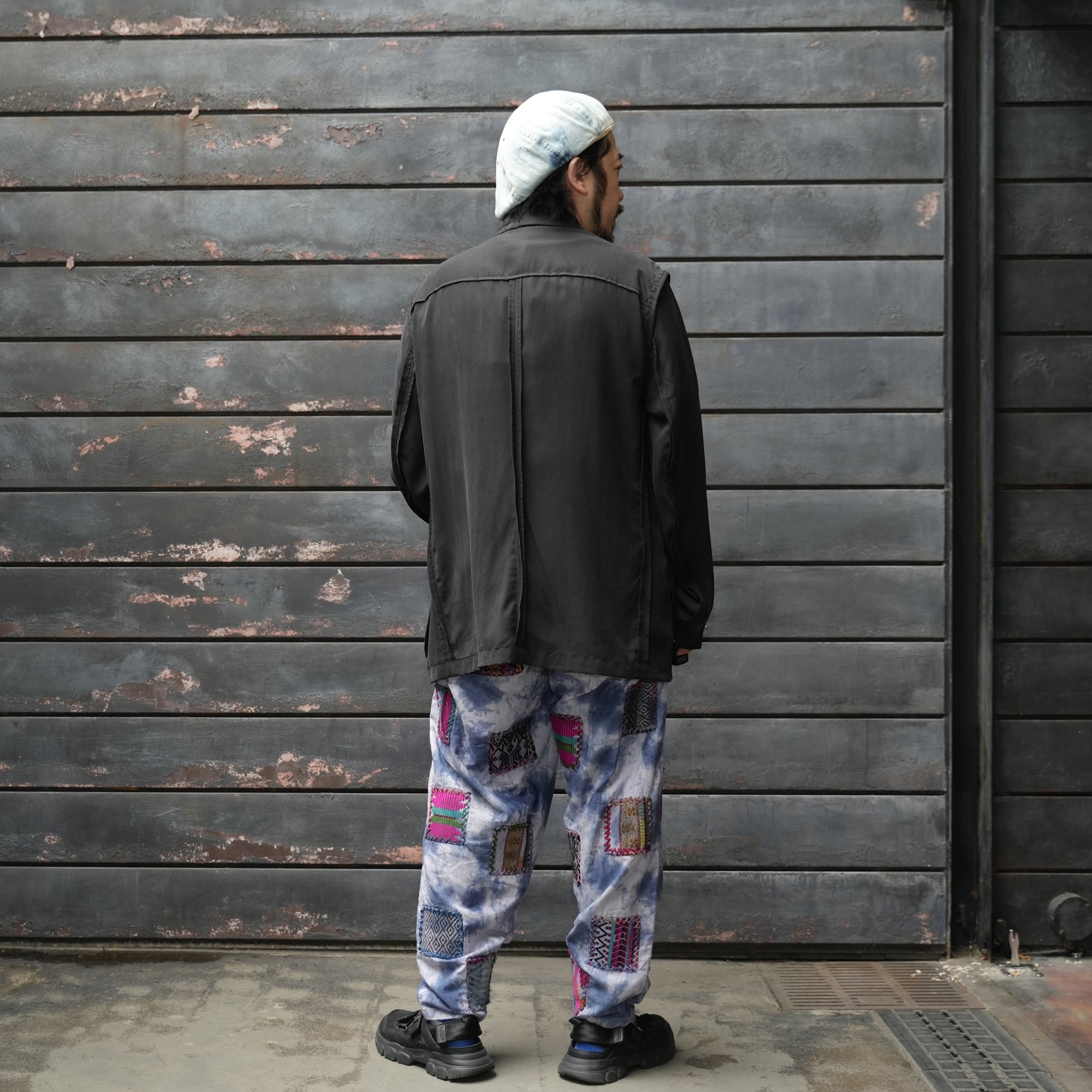 No:M31017-17 | Name:Ura Low Lapel Blazer | Color:Tencel Black【MONITALY_モニタリー】