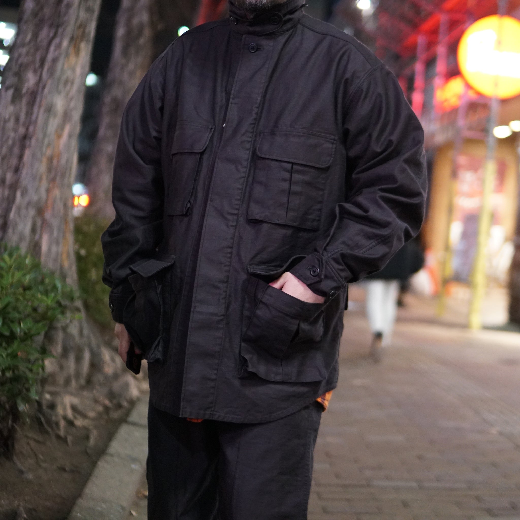 No:bdu-01_2023ss | Name:bdu 6pocket shirts | Color:Olive/Black【CATTA_カッタ】