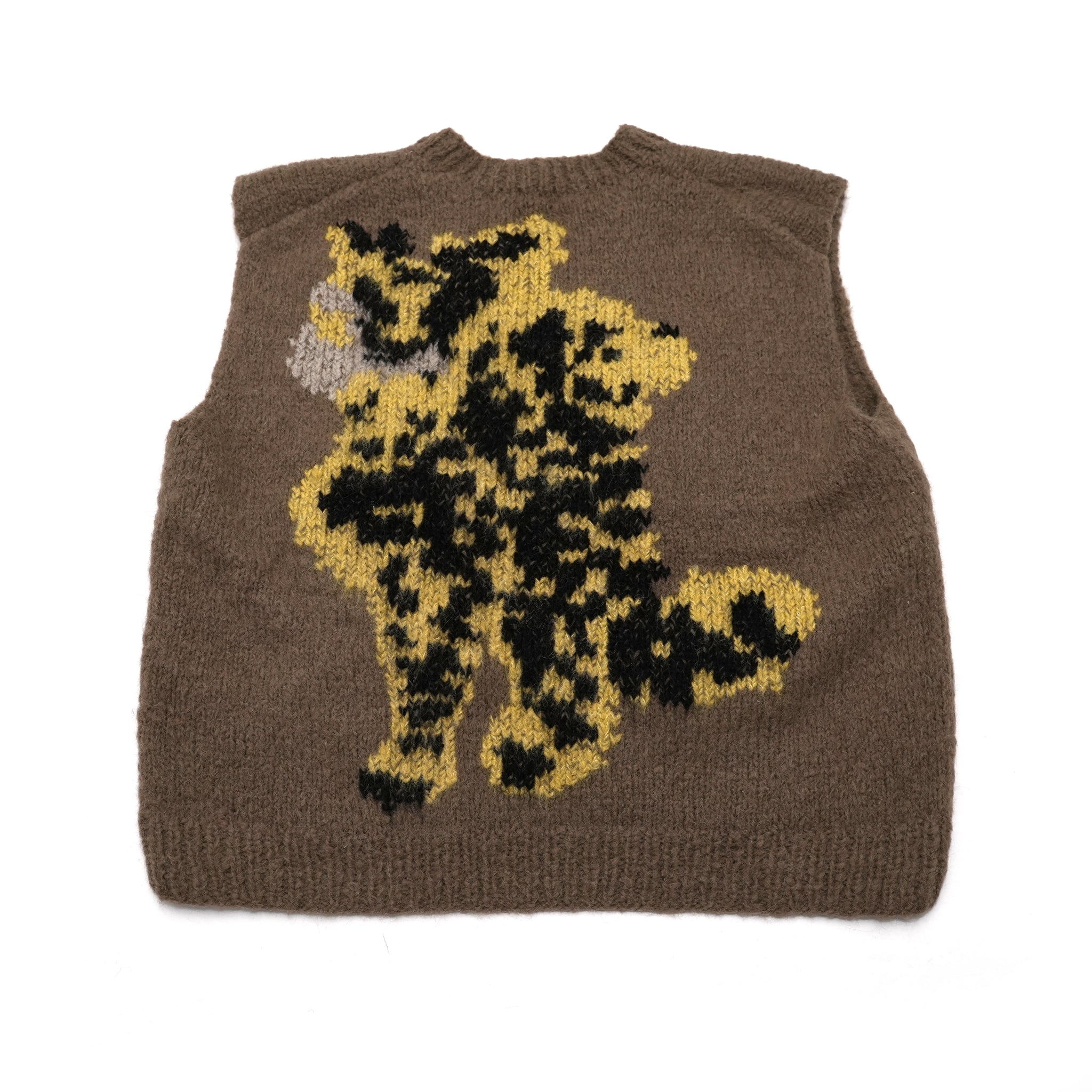 No:WA2-Vest-EC | Name:Elephant Cheetah | Type:Vest | Color:Brown【WILD ANIMALS_ワイルドアニマルズ】