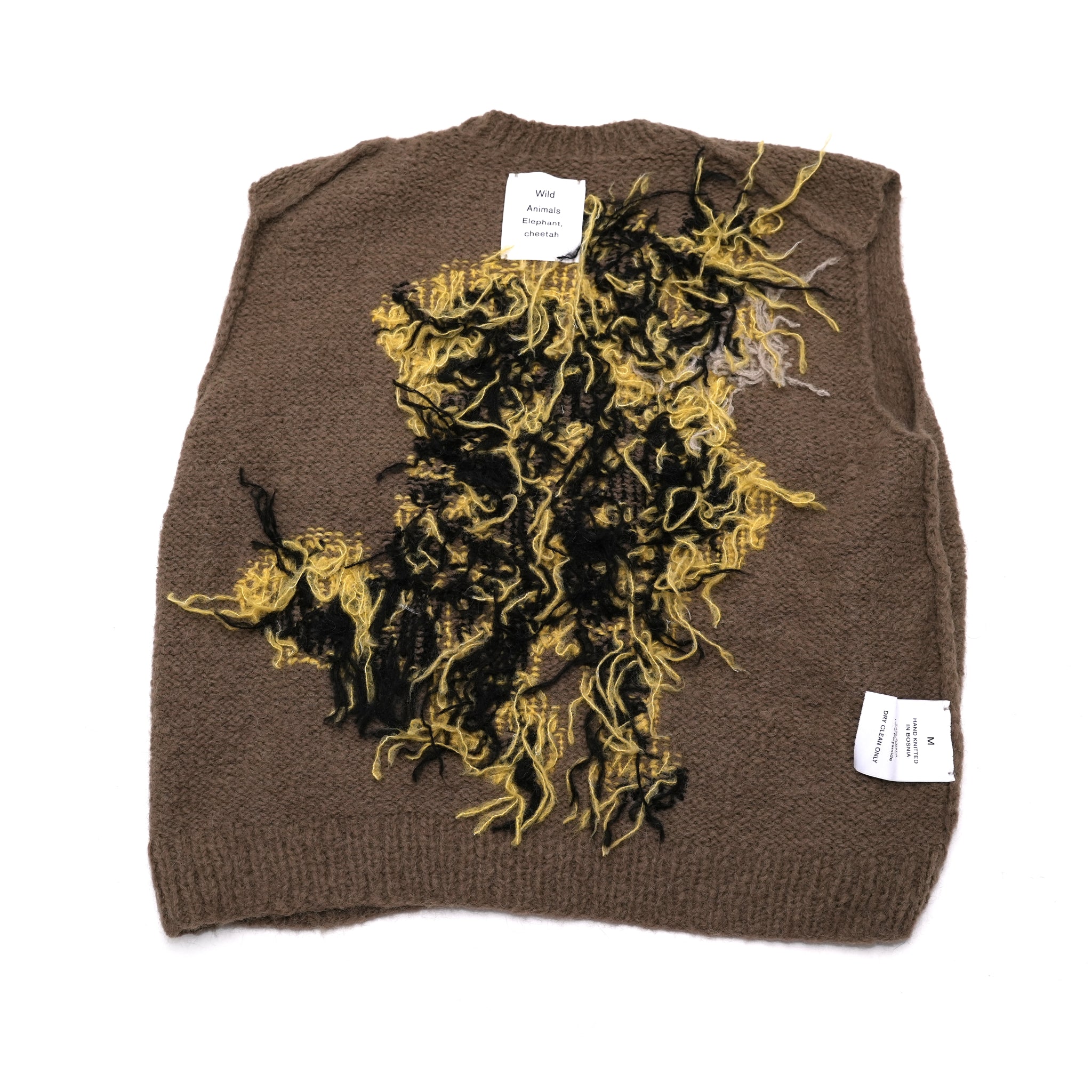 No:WA2-Vest-EC | Name:Elephant Cheetah | Type:Vest | Color:Brown【WILD ANIMALS_ワイルドアニマルズ】