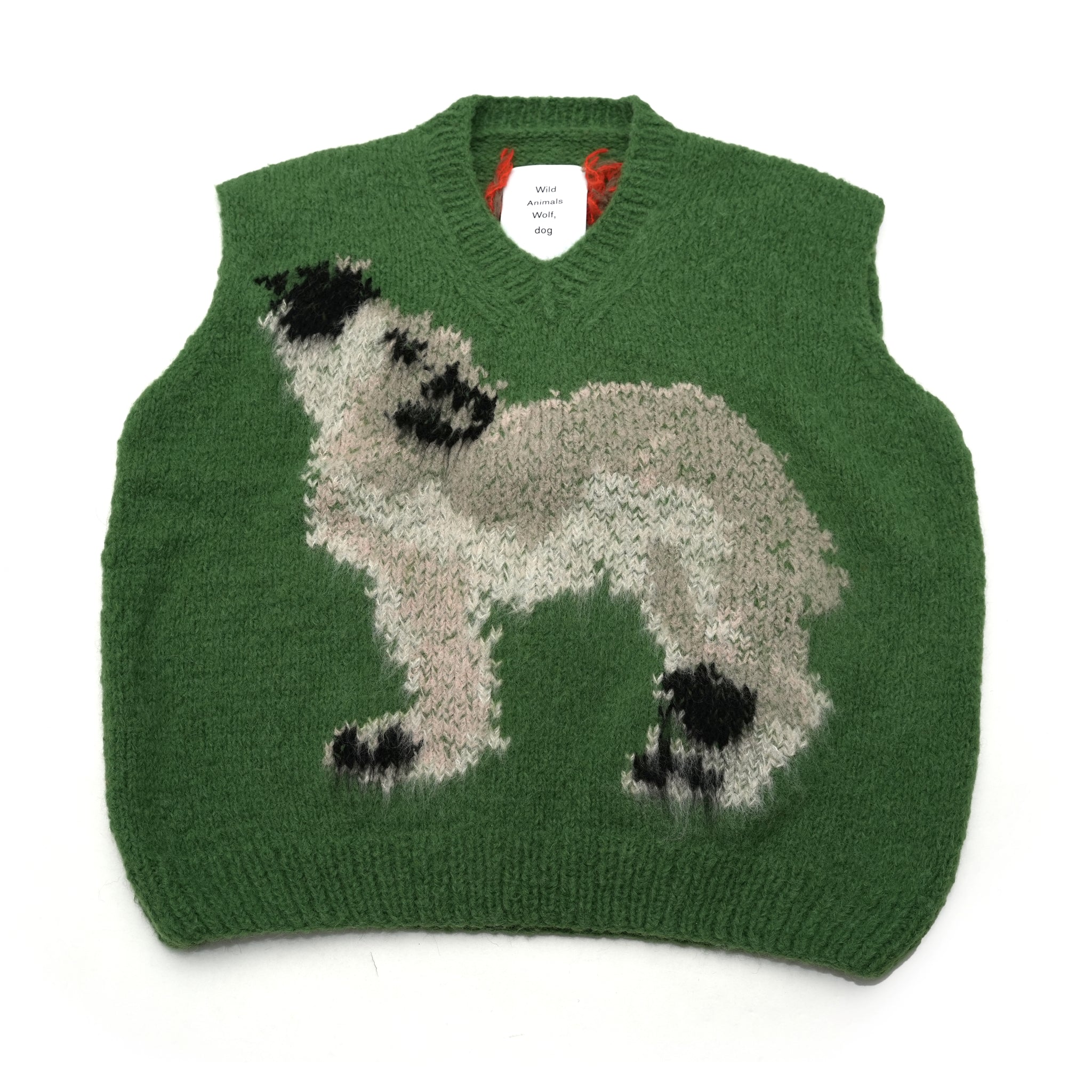 No:WA2-Vest-WD | Name:Wolf Dog | Type:Vest | Color:Green【WILD ANIMALS_ワイルドアニマルズ】