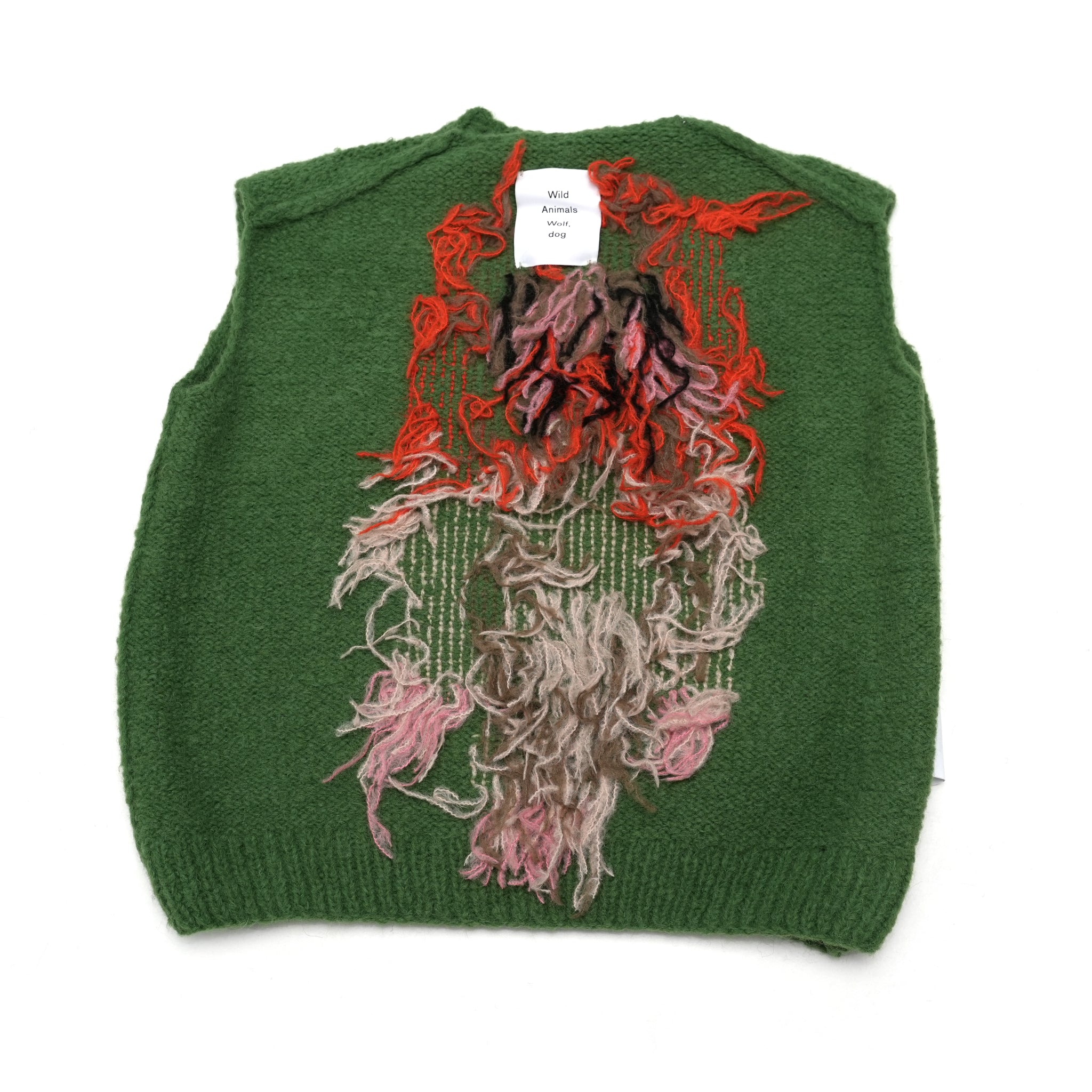 No:WA2-Vest-WD | Name:Wolf Dog | Type:Vest | Color:Green【WILD ANIMALS_ワイルドアニマルズ】