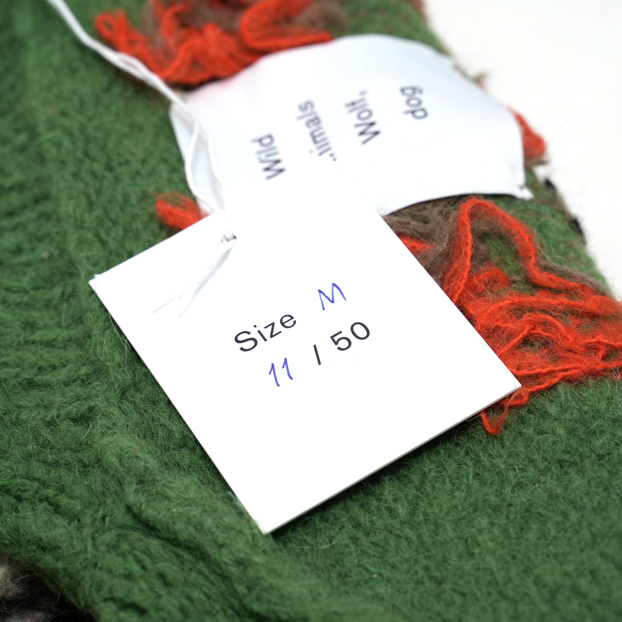 No:WA2-Vest-WD | Name:Wolf Dog | Type:Vest | Color:Green【WILD ANIMALS_ワイルドアニマルズ】