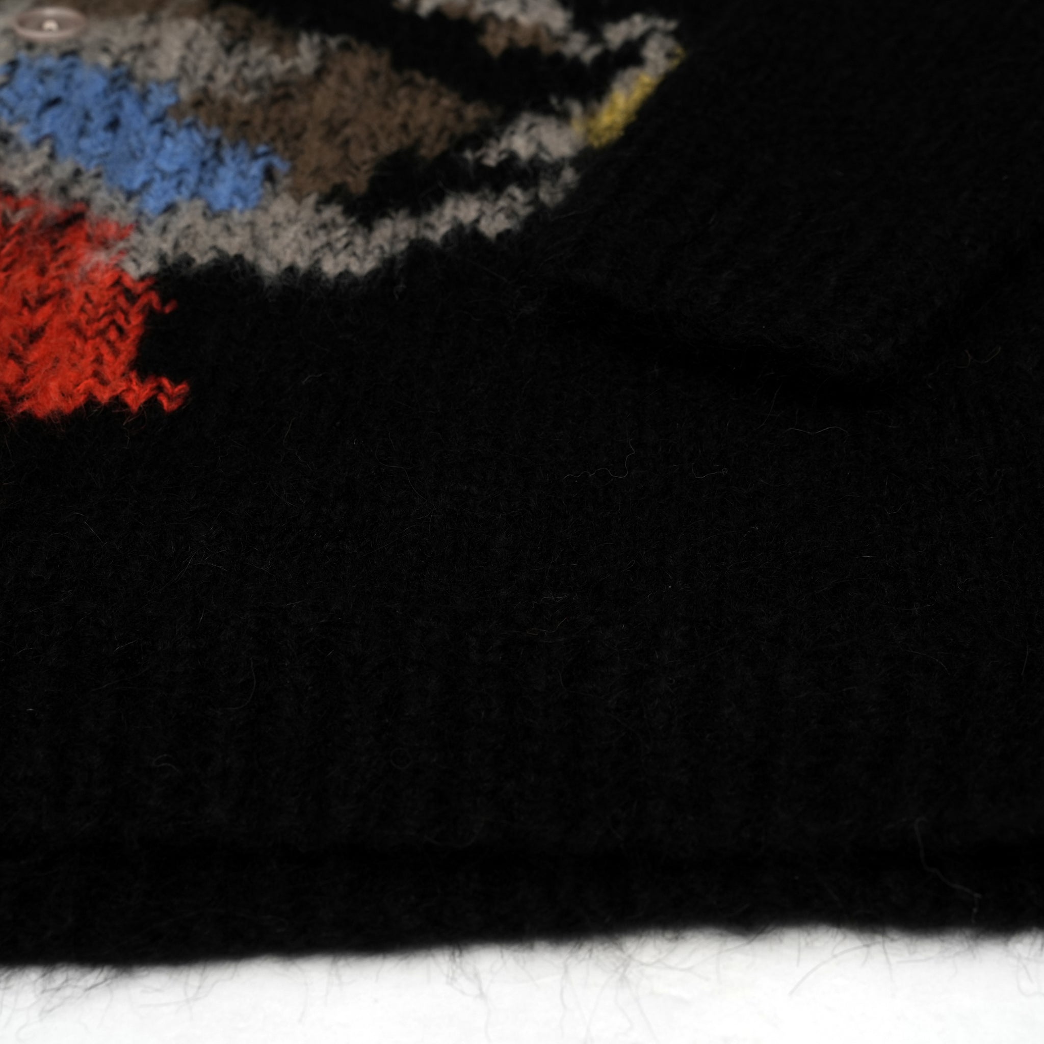 No:WA2-Cardigan-DP | Name:Duck Pigeon | Type:Cardigan | Color:Black【WILD ANIMALS_ワイルドアニマルズ】
