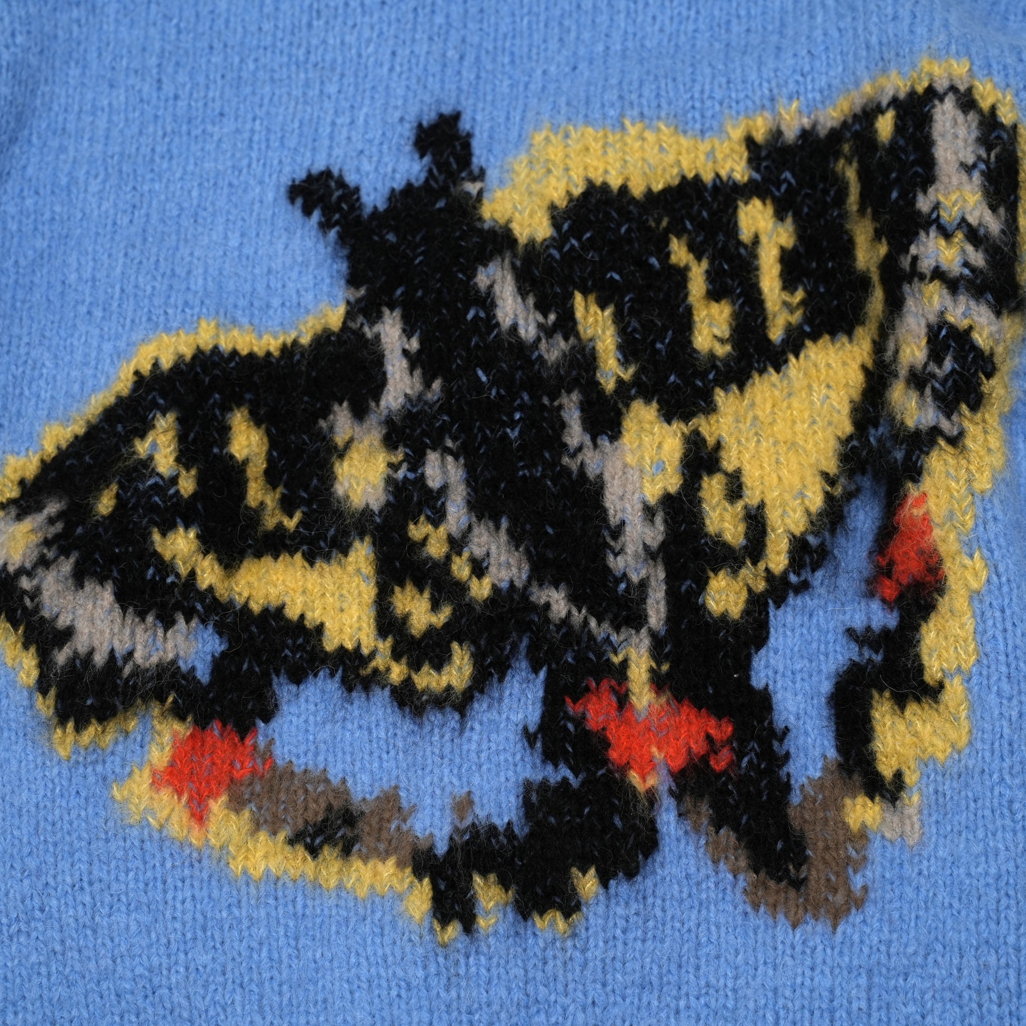 No:WA2-Cardigan-BB | Name:Butterfly Butterfly | Type:Cardigan | Color:Blue【WILD ANIMALS_ワイルドアニマルズ】