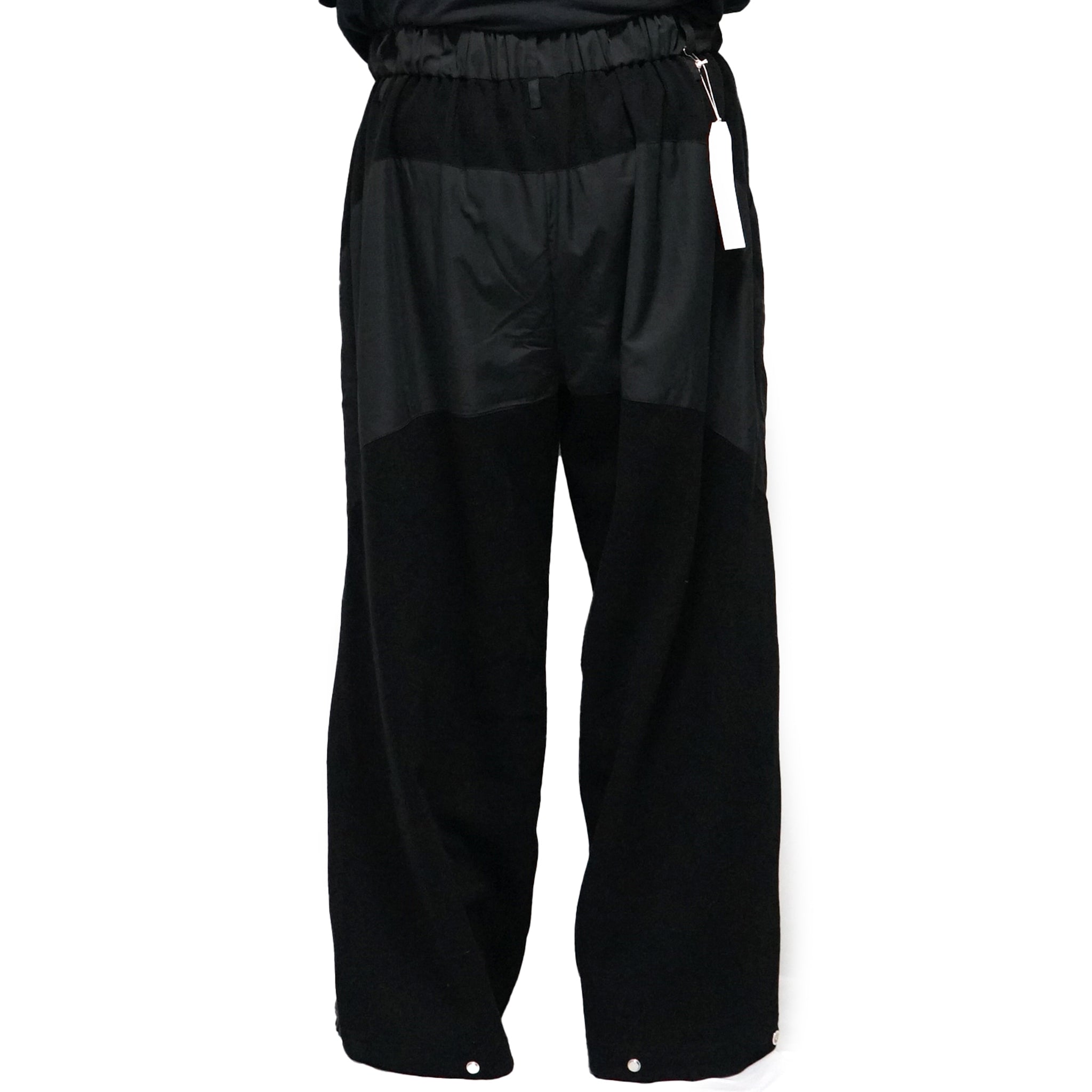 No:ACRS23-P01| Name: 2023 Collection Flower Mantis Collection French cotton heavy quilted cotton padded pants | Color:Black | Size:Free【(A)CRYPSIS®】【SEIVSON_セイヴソン】【archive】