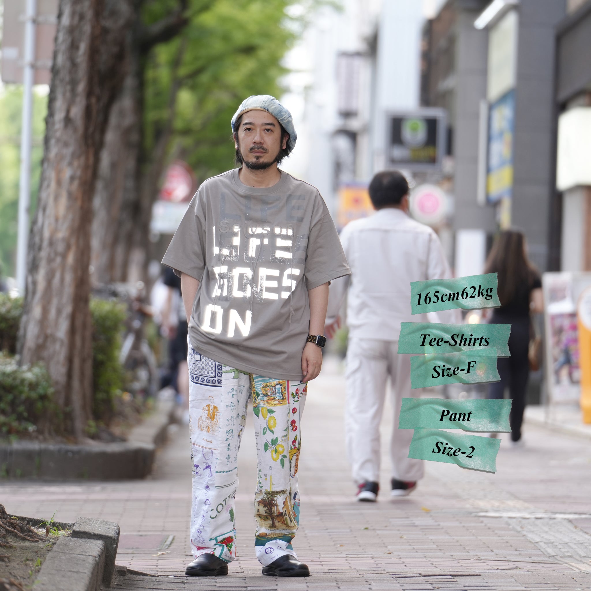 SNA22-SP-T02 Seivson 2022 ‘’ LIFE GOES ON ’’ 5週年限定 T-SHIRT | Color:Gray | Size:FREE【(A)crypsis_エイクライプシス】【SEIVSON_セイヴソン】【ネコポス選択可能】【archive】