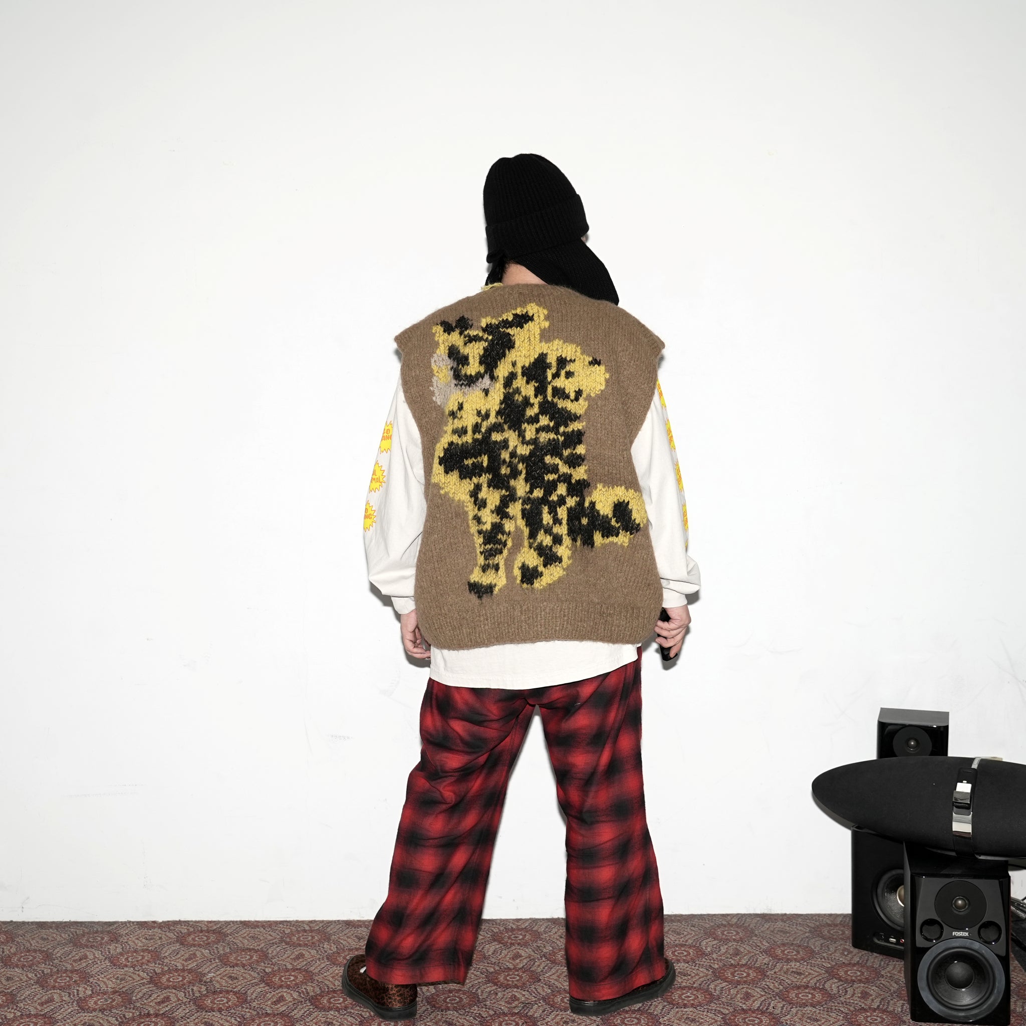 No:WA2-Vest-EC | Name:Elephant Cheetah | Type:Vest | Color:Brown【WILD ANIMALS_ワイルドアニマルズ】
