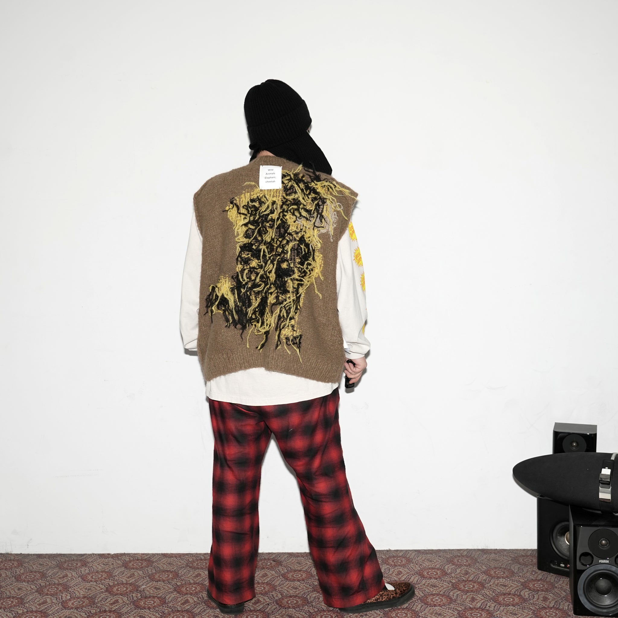 No:WA2-Vest-EC | Name:Elephant Cheetah | Type:Vest | Color:Brown【WILD ANIMALS_ワイルドアニマルズ】