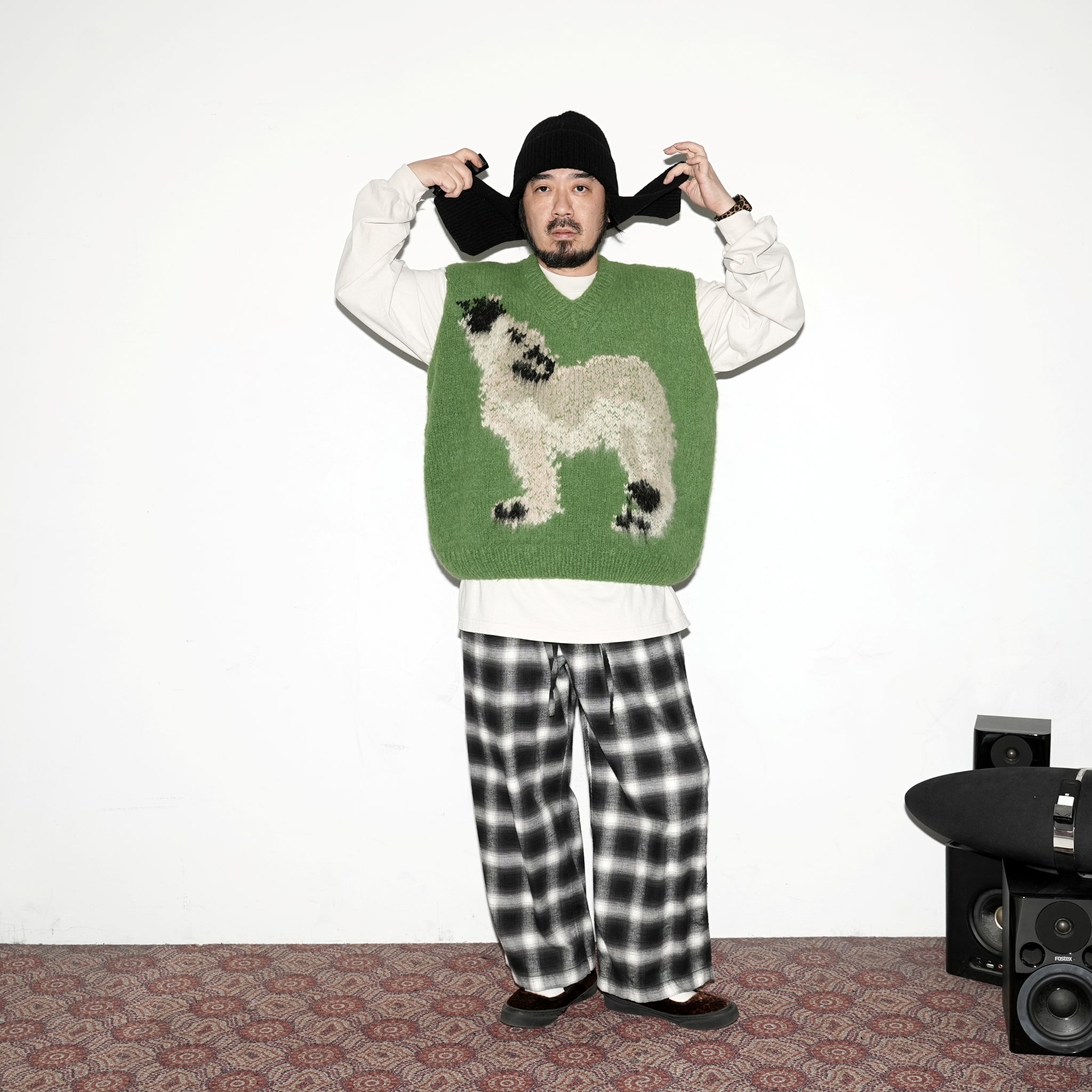 No:WA2-Vest-WD | Name:Wolf Dog | Type:Vest | Color:Green【WILD ANIMALS_ワイルドアニマルズ】