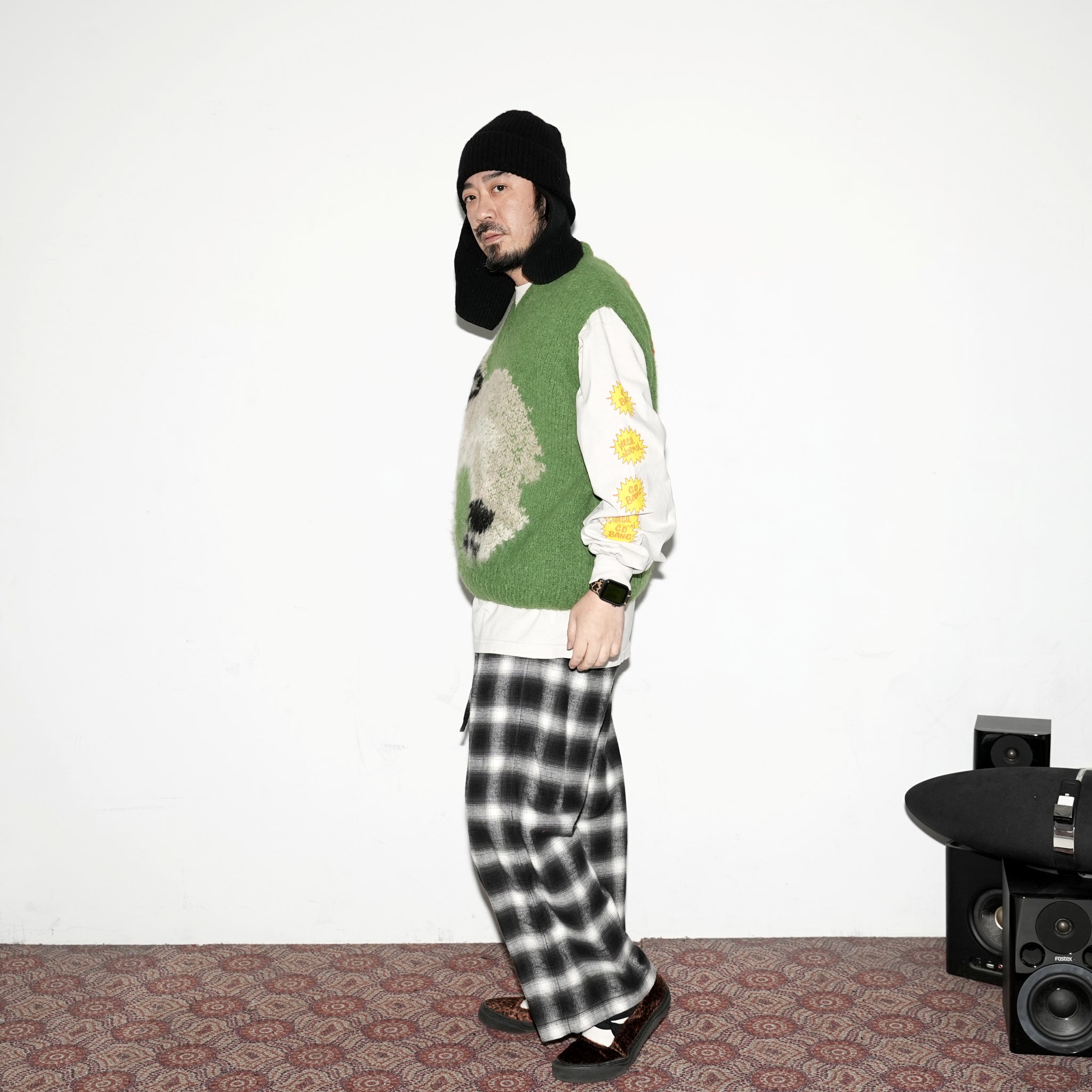 No:WA2-Vest-WD | Name:Wolf Dog | Type:Vest | Color:Green【WILD ANIMALS_ワイルドアニマルズ】