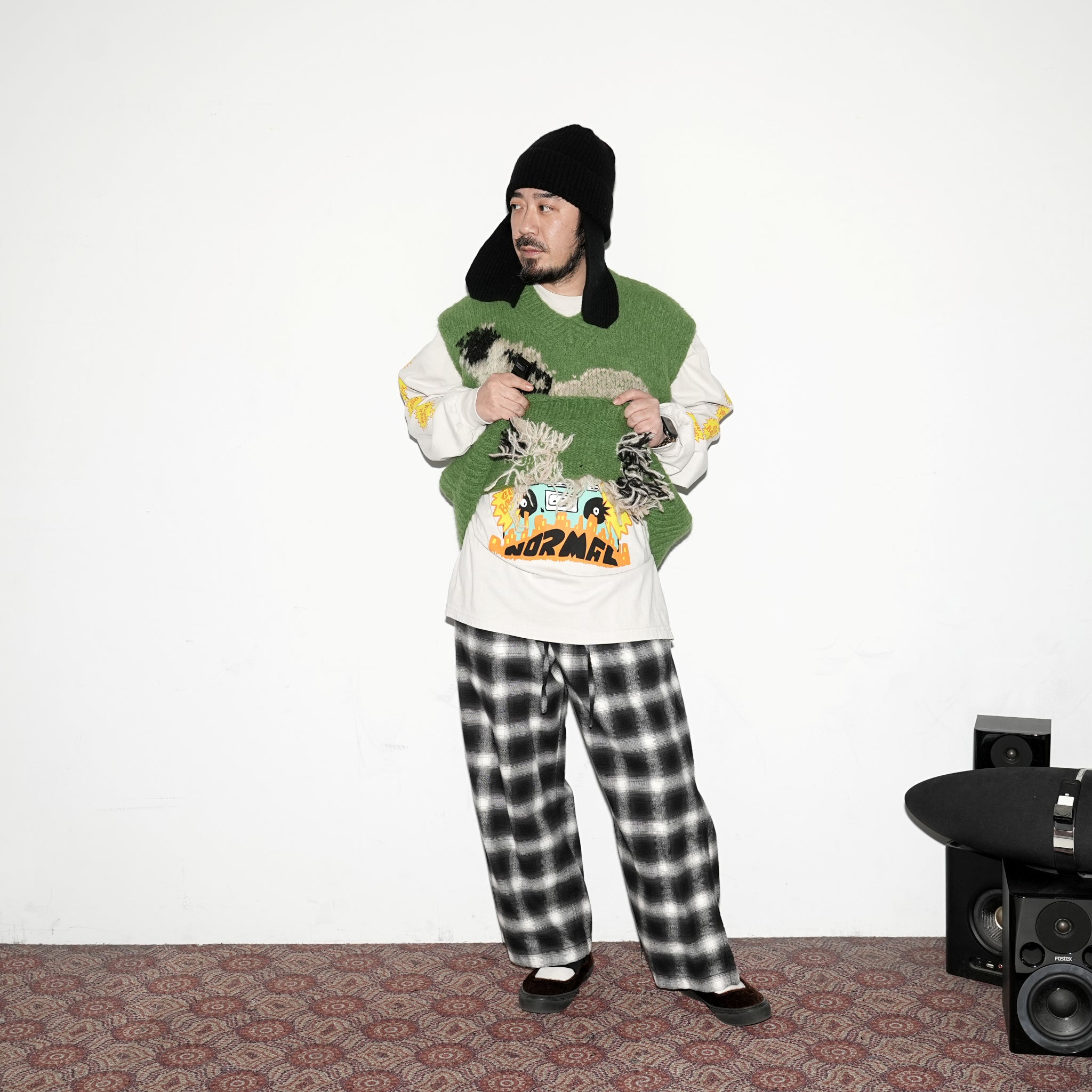 No:WA2-Vest-WD | Name:Wolf Dog | Type:Vest | Color:Green【WILD ANIMALS_ワイルドアニマルズ】