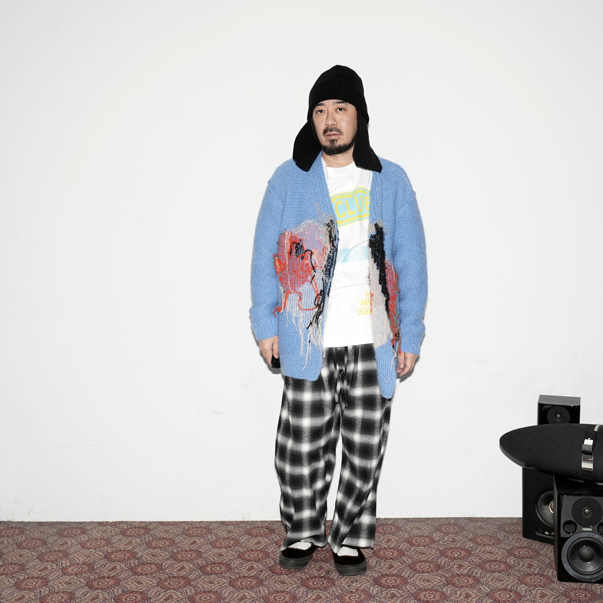 No:WA2-Cardigan-BB | Name:Butterfly Butterfly | Type:Cardigan | Color:Blue【WILD ANIMALS_ワイルドアニマルズ】