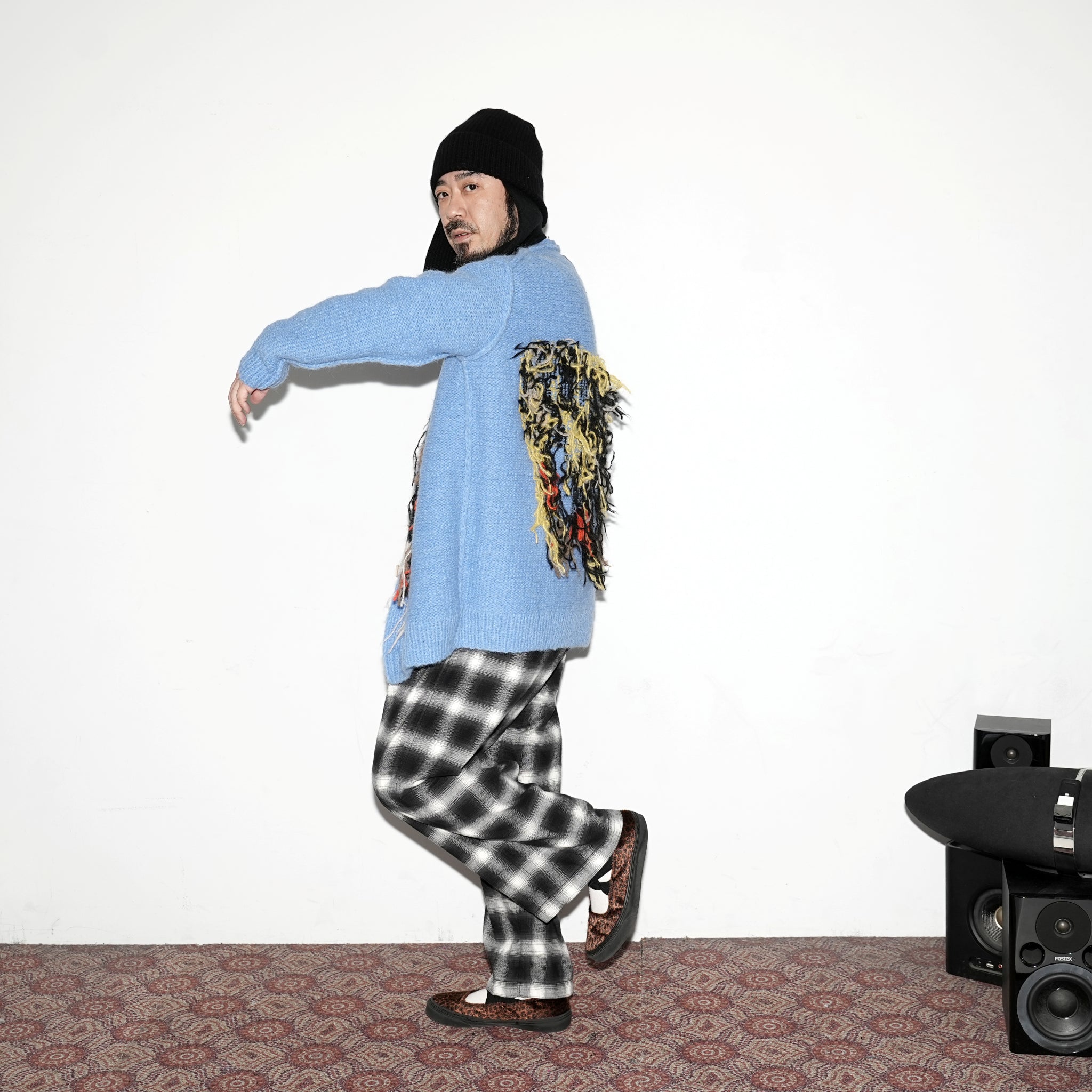 No:WA2-Cardigan-BB | Name:Butterfly Butterfly | Type:Cardigan | Color:Blue【WILD ANIMALS_ワイルドアニマルズ】