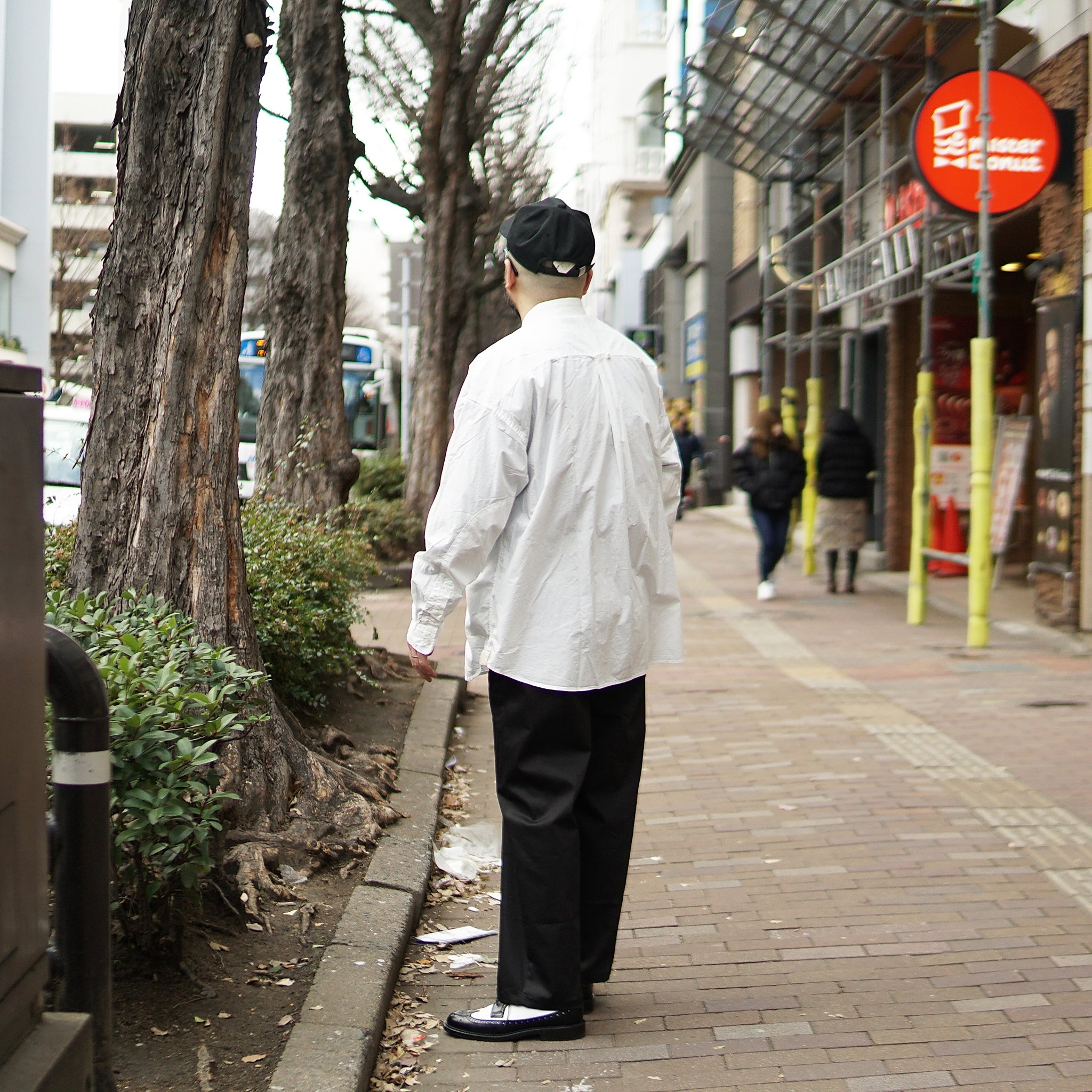 No:m-2210854 | Name:ストレッチパンツ | Color:Beige/Black【MODEM DESIGN_モデムデザイン】