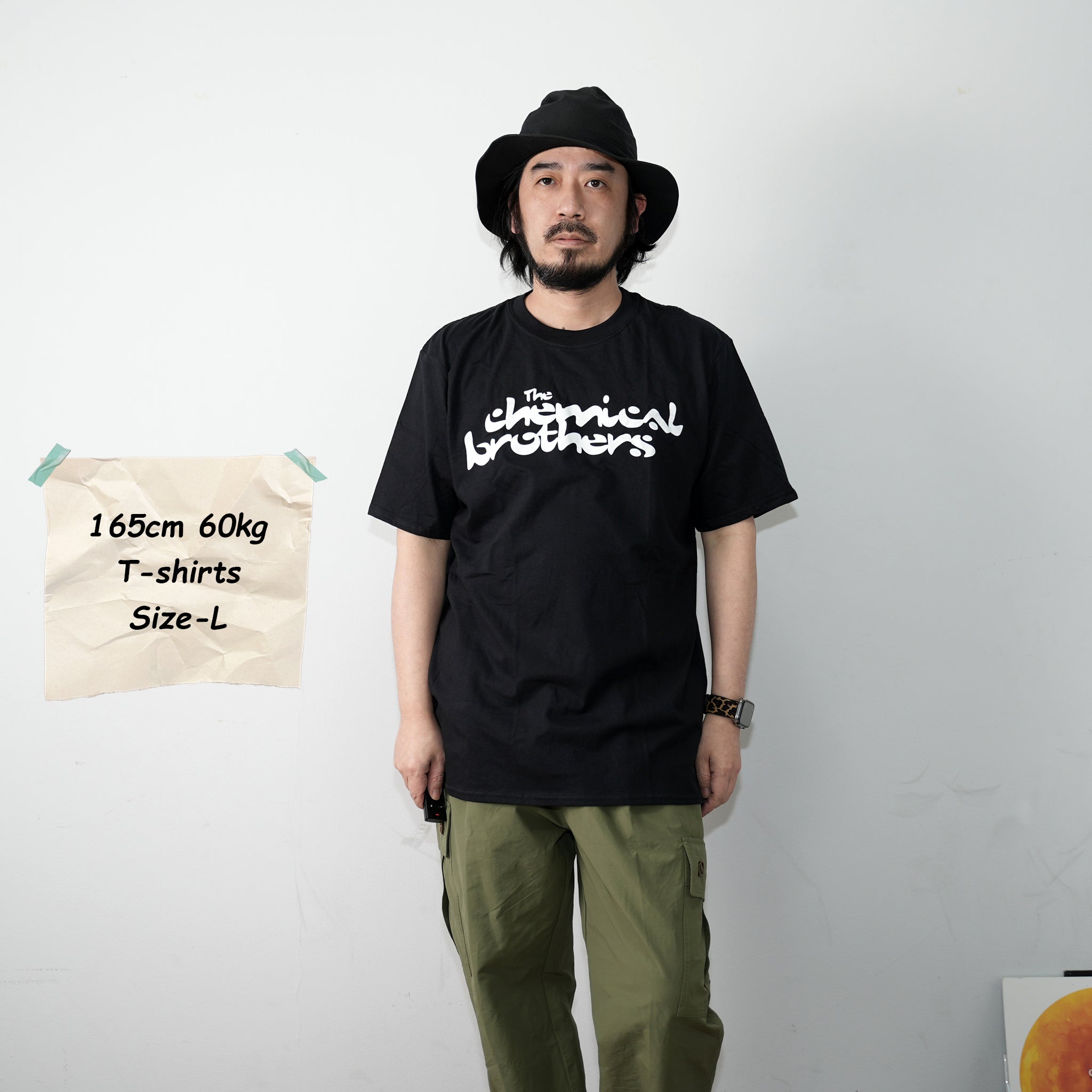 CHEMTS01MB | ChemicalBrothers_Logo | Color:Black | Size:M/L/XL【ChemicalBrothers】【CULTURE TEE】【ネコポス選択可能】