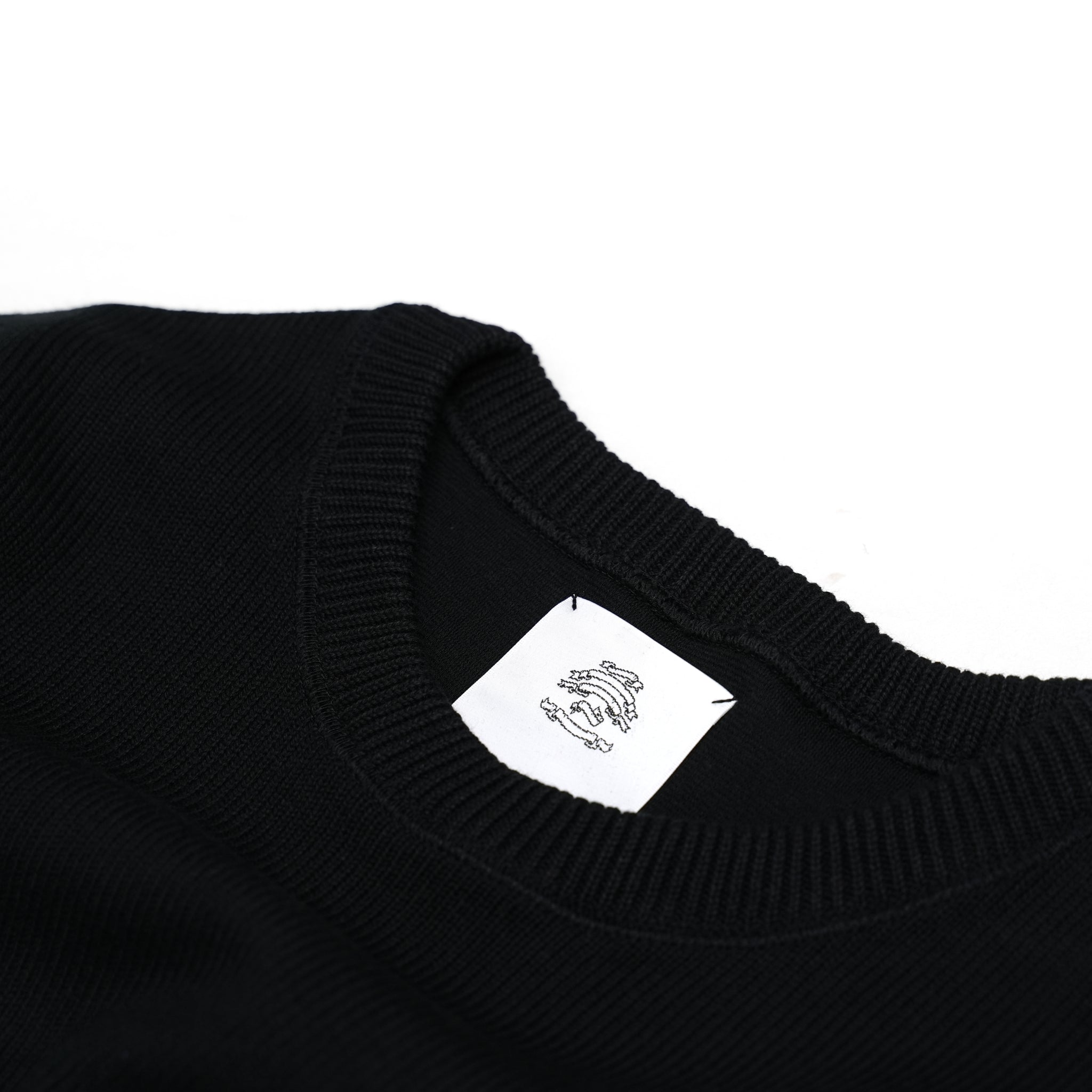 No:SF*IA-01 | Name:勇者たち Knit Sweater | Color:Black【浅野いにお × STOF 22AW SPECIAL ITEM】【archive】