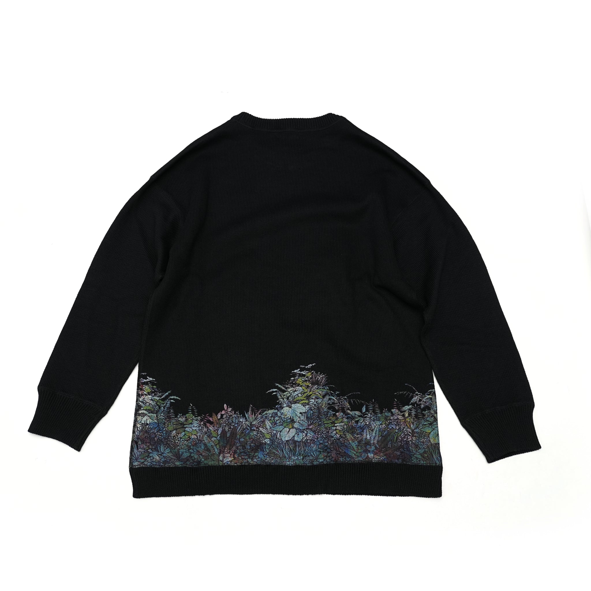 No:SF*IA-01 | Name:勇者たち Knit Sweater | Color:Black【浅野いにお × STOF 22AW SPECIAL ITEM】【archive】