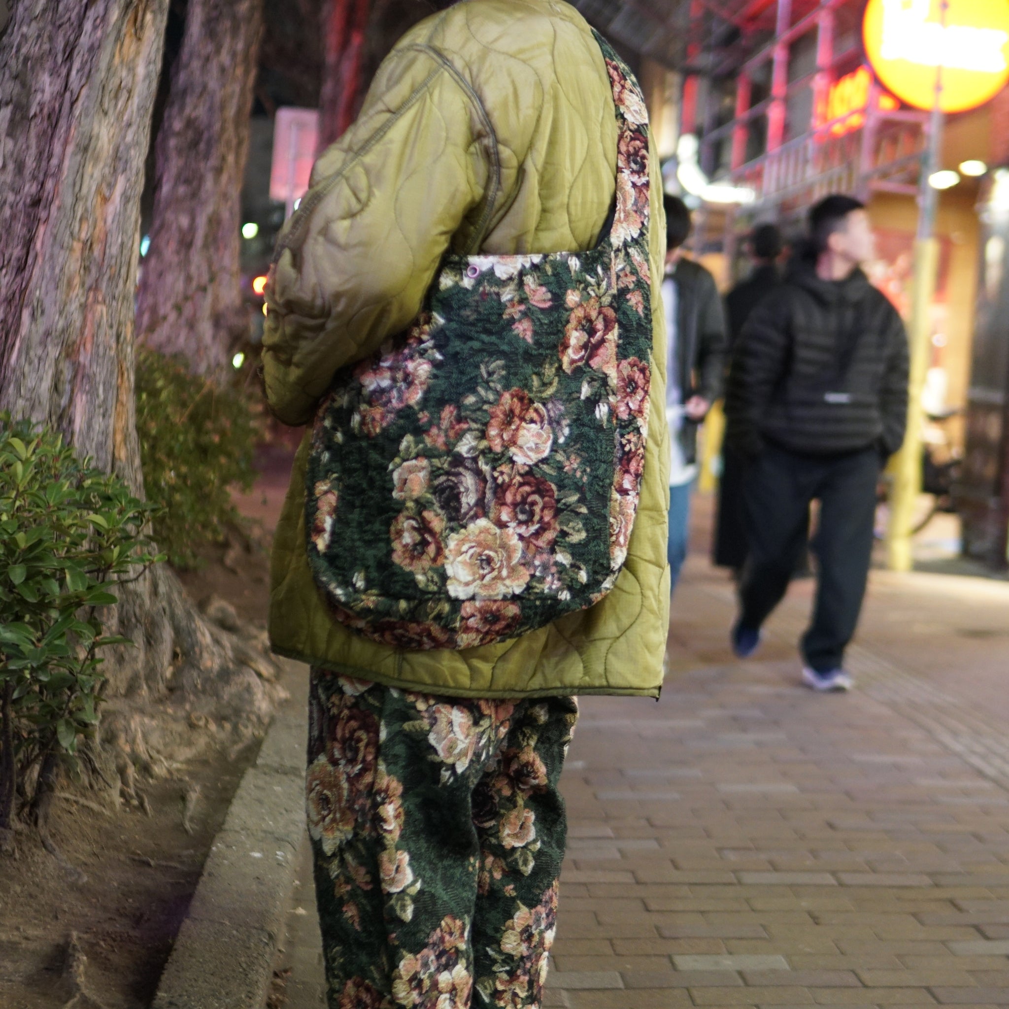 No:VOO-1120 | Name:GOBELIN EGO BAG | Color:Beige/Green/Black【VOO_ヴォー】【archive】