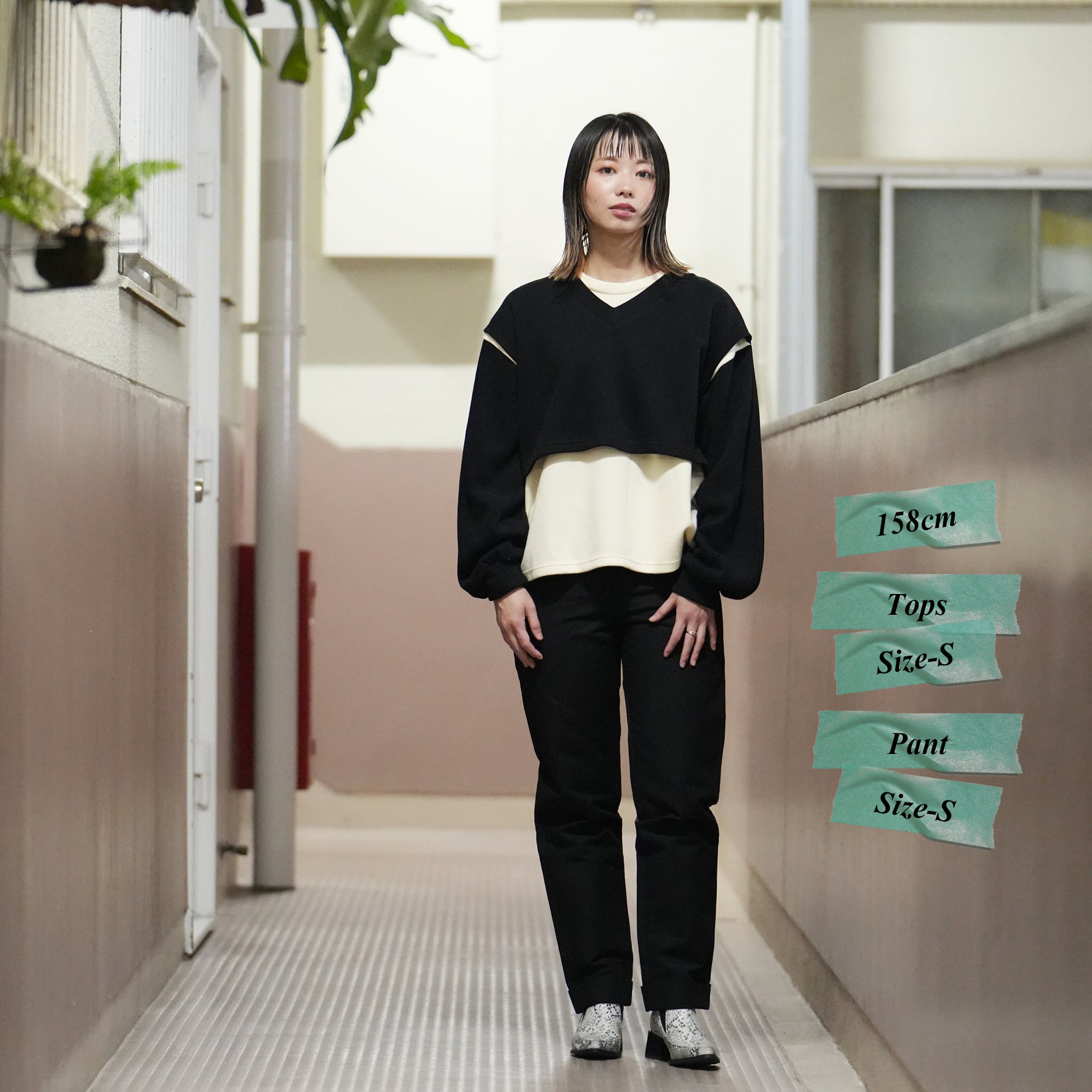 No:OSK-AW22-D1-8B | Name:Promise Me | Color:Black【OSKER THE LABEL_オスカーザレーベル】【archive】
