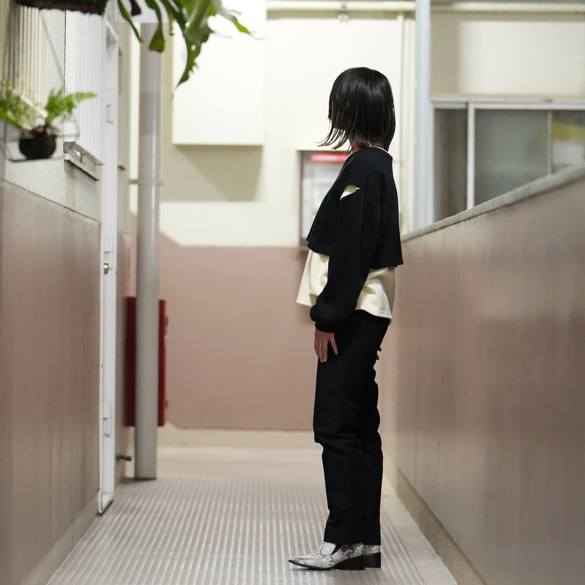 No:OSK-AW22-D1-8B | Name:Promise Me | Color:Black【OSKER THE LABEL_オスカーザレーベル】【archive】