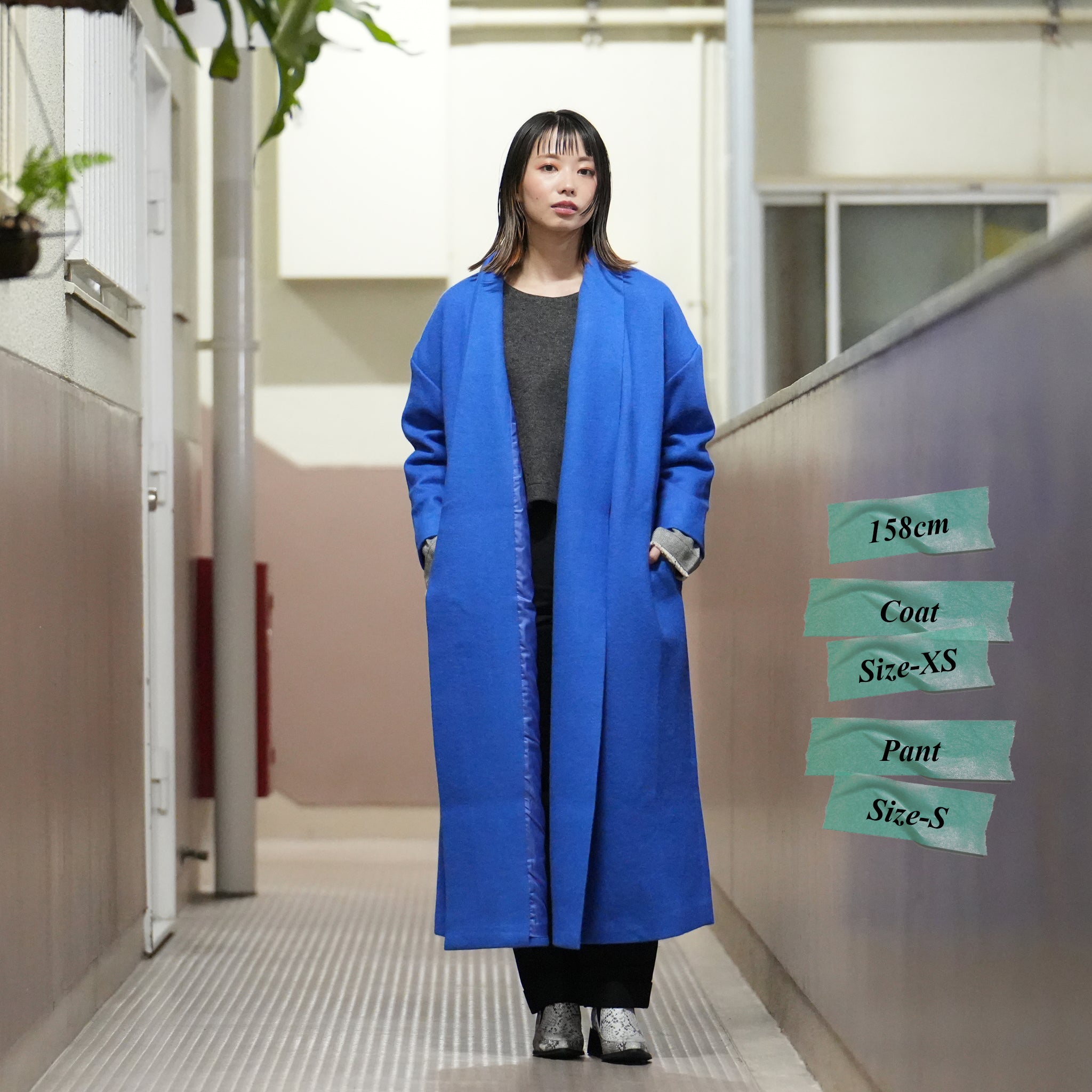 No:OSK-AW22-D2-24A | Name:Original Object | Color:Electric Blue【OSKER THE LABEL_オスカーザレーベル】【archive】