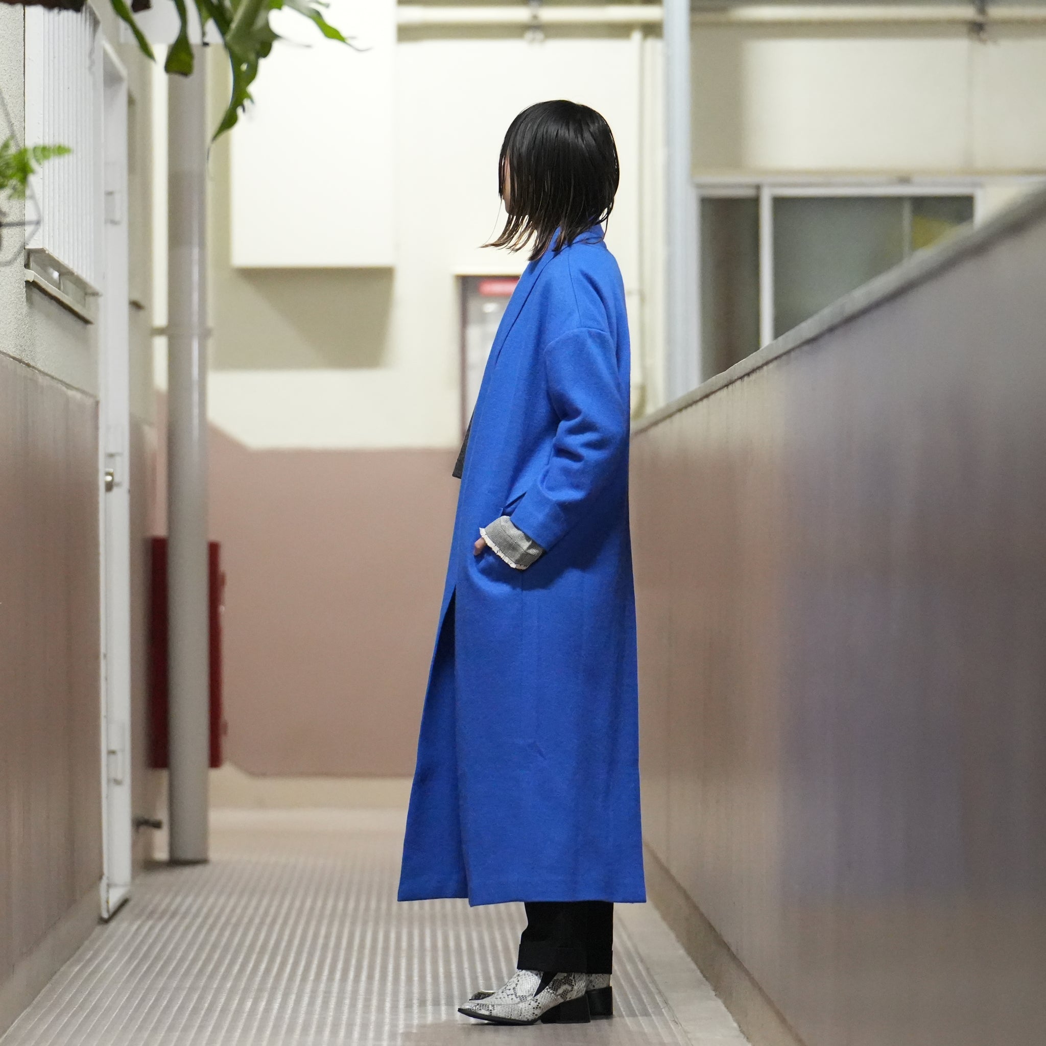 No:OSK-AW22-D2-24A | Name:Original Object | Color:Electric Blue【OSKER THE LABEL_オスカーザレーベル】【archive】