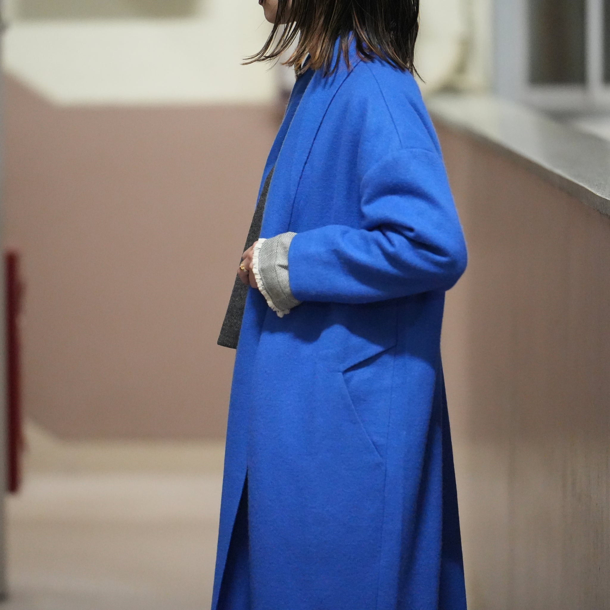 No:OSK-AW22-D2-24A | Name:Original Object | Color:Electric Blue【OSKER THE LABEL_オスカーザレーベル】【archive】