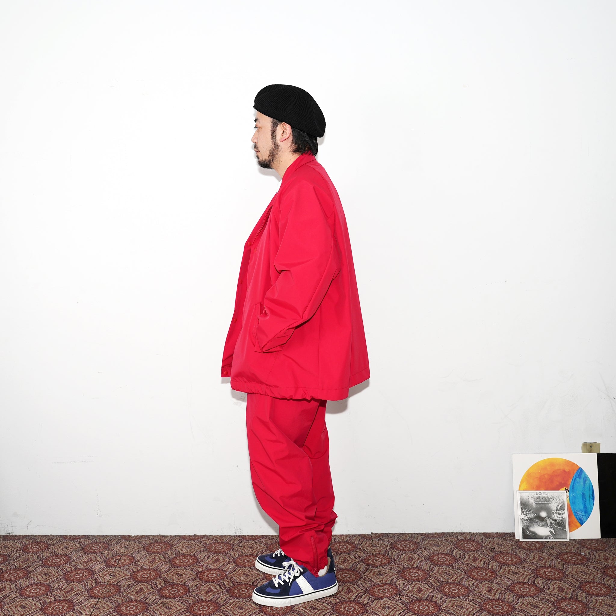 No:TB-JK03 | Name:Tb Track Team Jacket | Color:Black/Red | Size:2/3【TRAINERBOYS_トレーナーボーイズ】【archive】