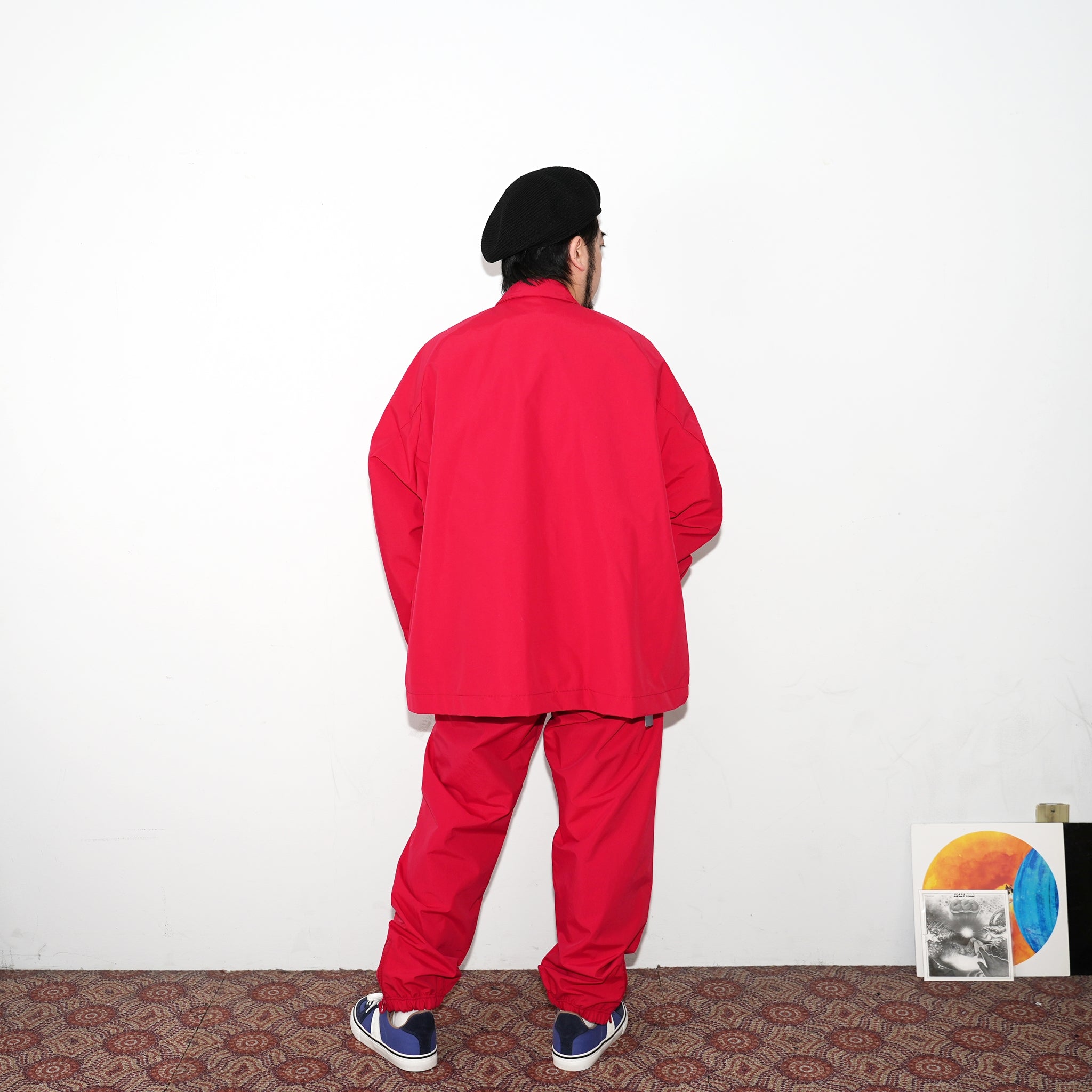 No:TB-JK03 | Name:Tb Track Team Jacket | Color:Black/Red | Size:2/3【TRAINERBOYS_トレーナーボーイズ】【archive】