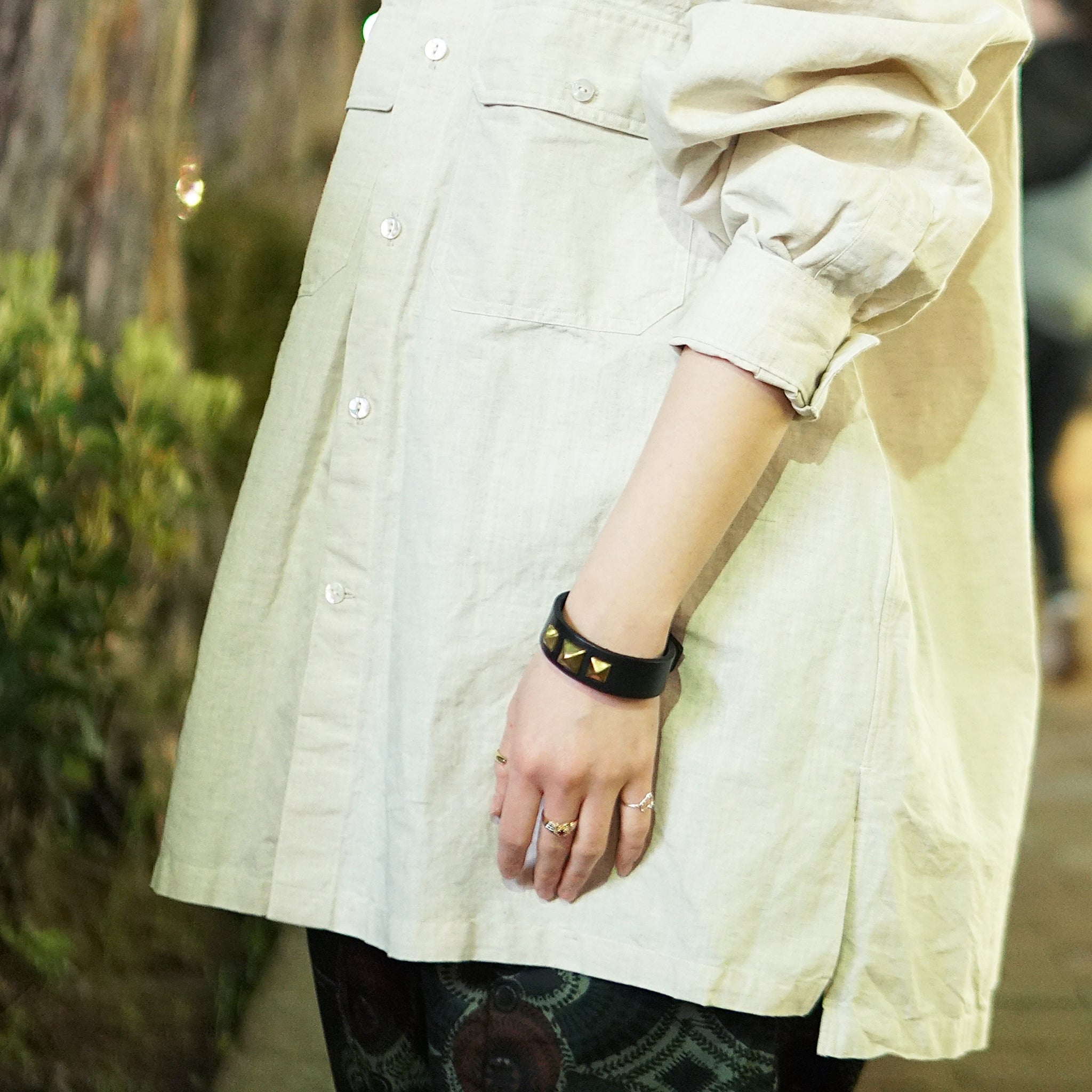 VOO-SPG-121 | Wrist of OVERLOAD | Color:BLACK/NATURAL【VOO_ヴォ―】【ネコポス選択可能】