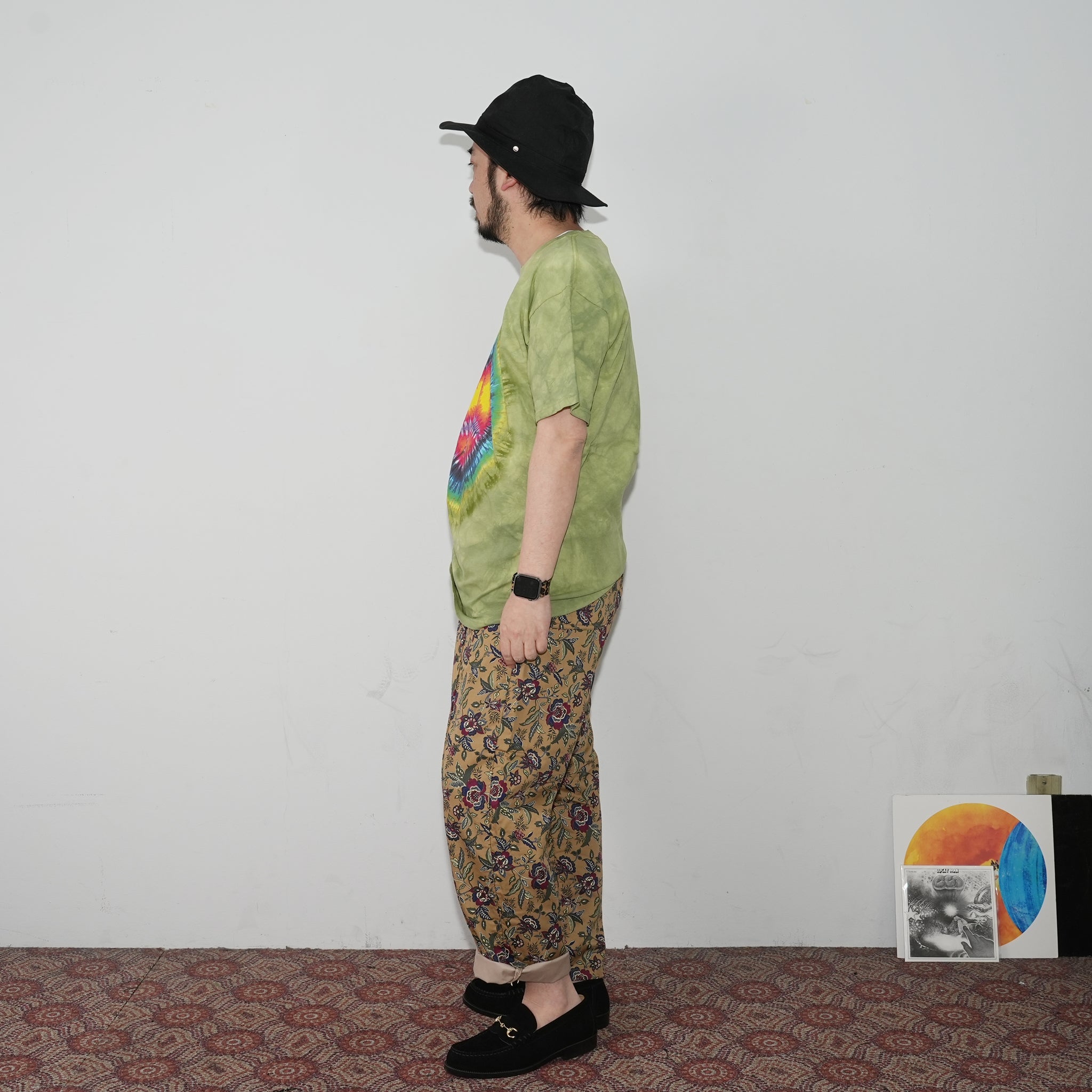 3090 | Hand-Dyed Tee | Color:Peace【THE MOUNTAIN】【ネコポス選択可能】