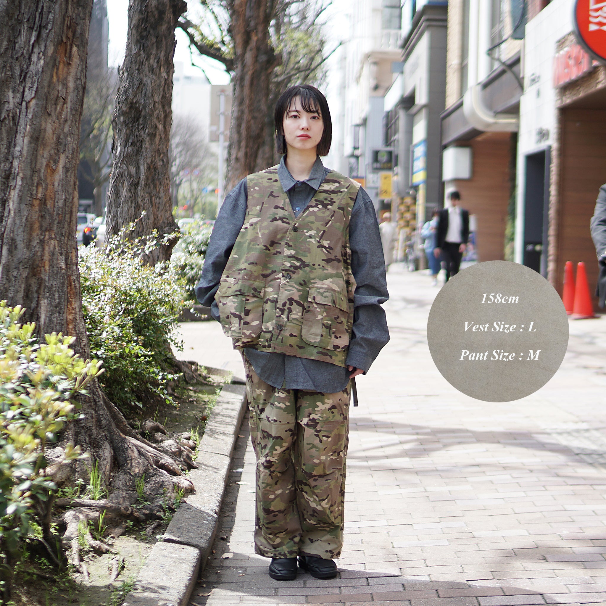 Name:SS23-SHOOTER VEST | Color:Camo | Size:L【WORKWARE】