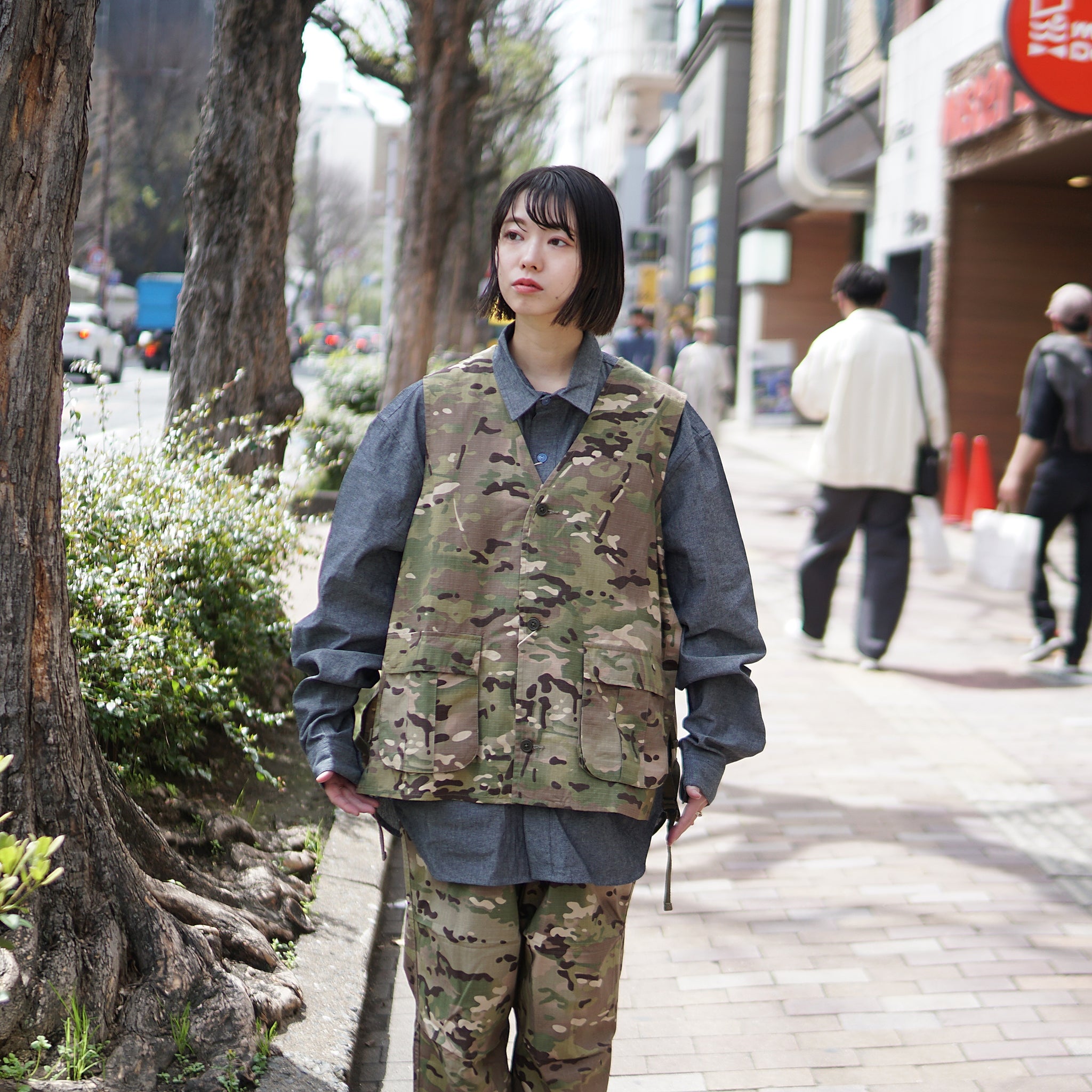 Name:SS23-SHOOTER VEST | Color:Camo | Size:L【WORKWARE】