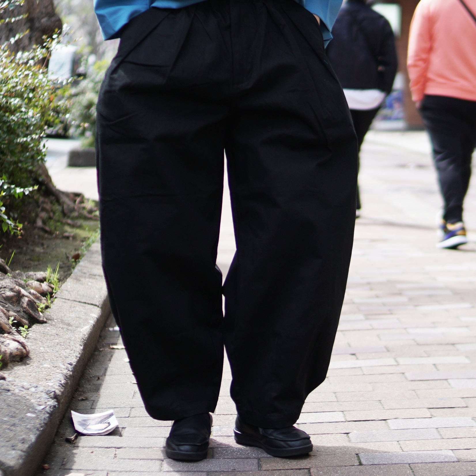 Name:STANDARD-UNISEX BALLOON PANTS | Color:Black | Size:M【WORKWARE】