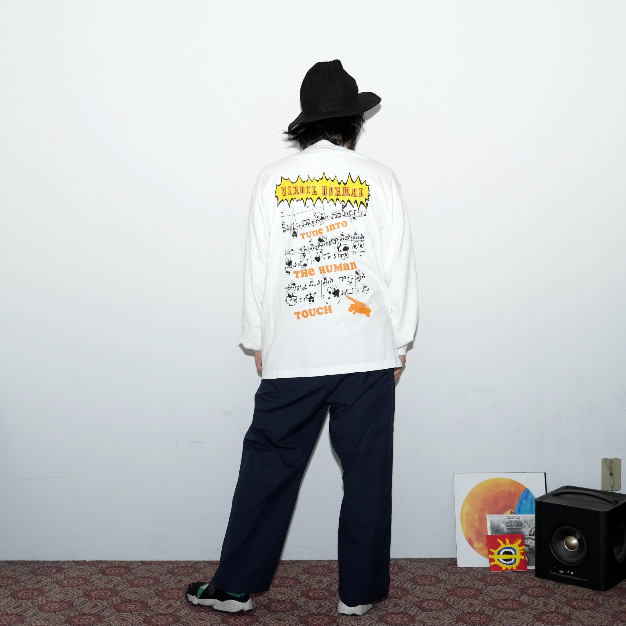 No:VN241 | Name:HUMAN TOUCH | Color:White【VIRGIL NORMAL_ヴァージルノーマル】【archive】