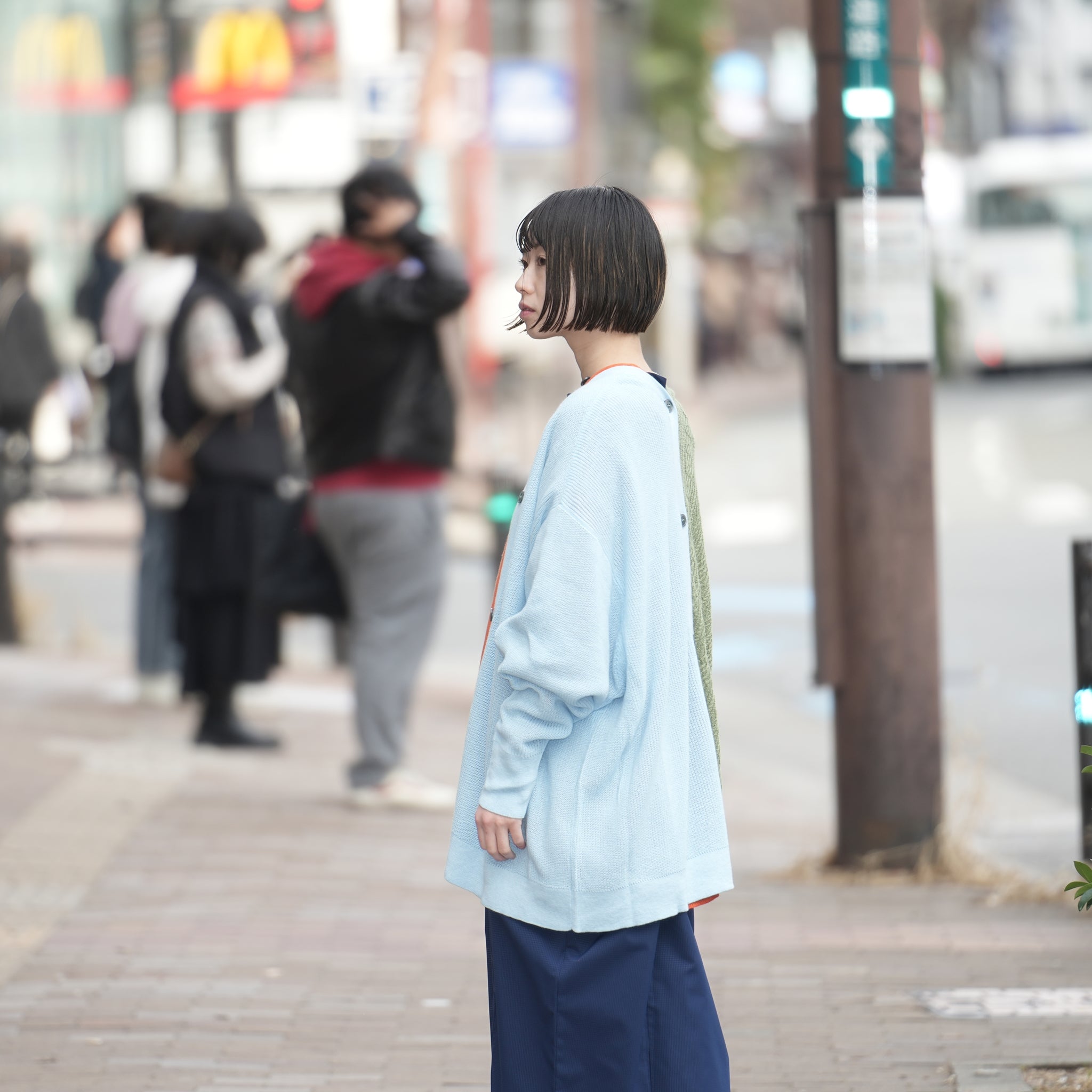 No:bsd23SS-20_b | Name:3piece knit cardigan | Color:Poppy【BEDSIDEDRAMA_ベッドサイドドラマ】【archive】