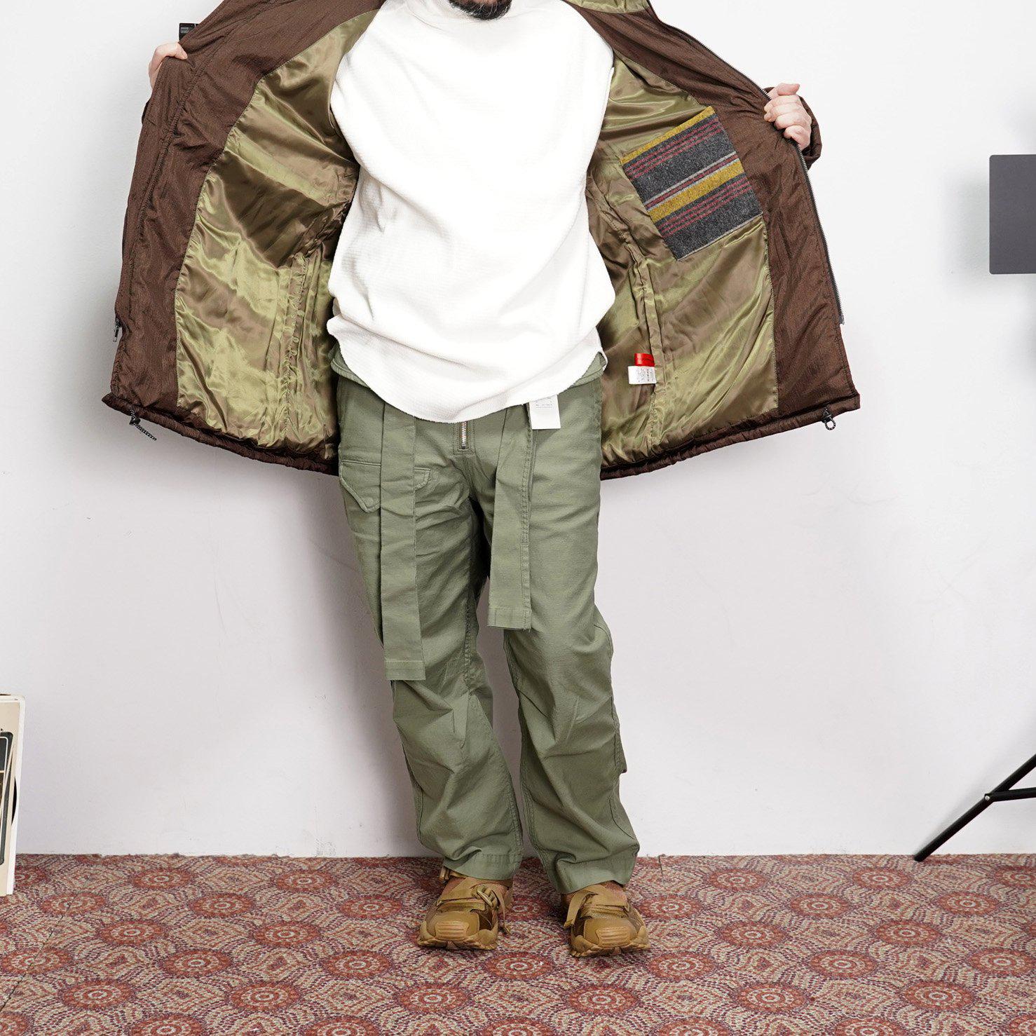 No:M28011 | Name:NYC Car Coat | Color:Taslan Nylon Brown | Style: 【MONITALY】-MONITALY-ADDICTION FUKUOKA