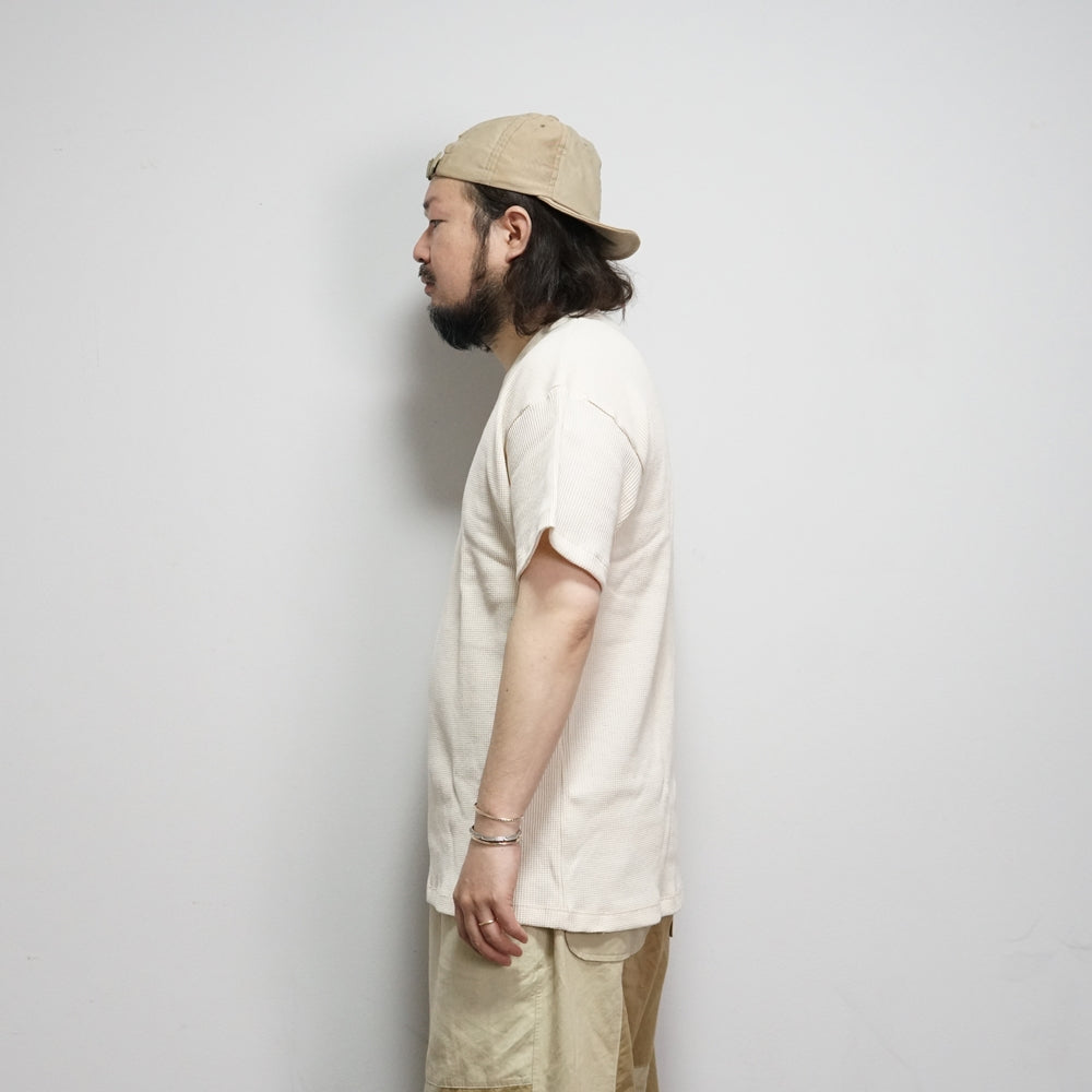 No:ST-6500 | Name: THERMAL S/S CREW TEE | Color:Natural | Size:M【Save Our Soil】-SAVE OUR SOIL-ADDICTION FUKUOKA