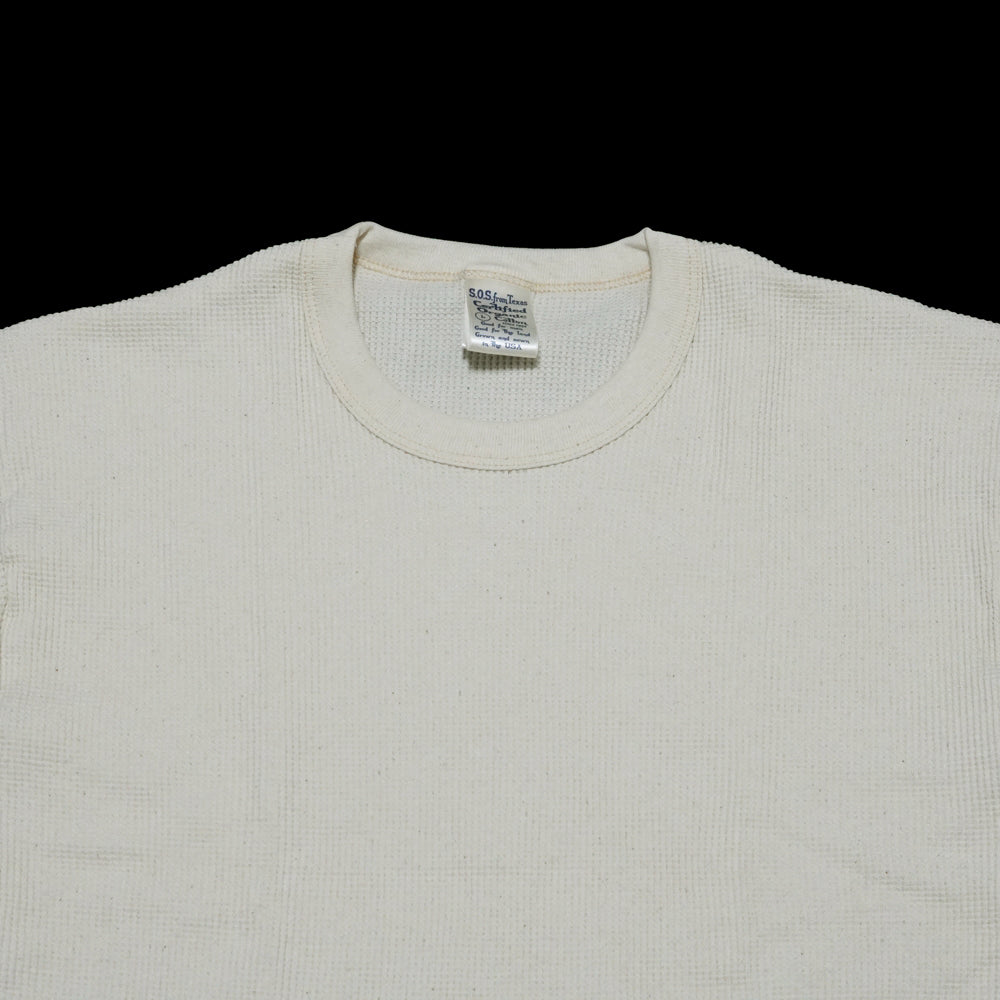 No:ST-6500 | Name: THERMAL S/S CREW TEE | Color:Natural | Size:M【Save Our Soil】-SAVE OUR SOIL-ADDICTION FUKUOKA